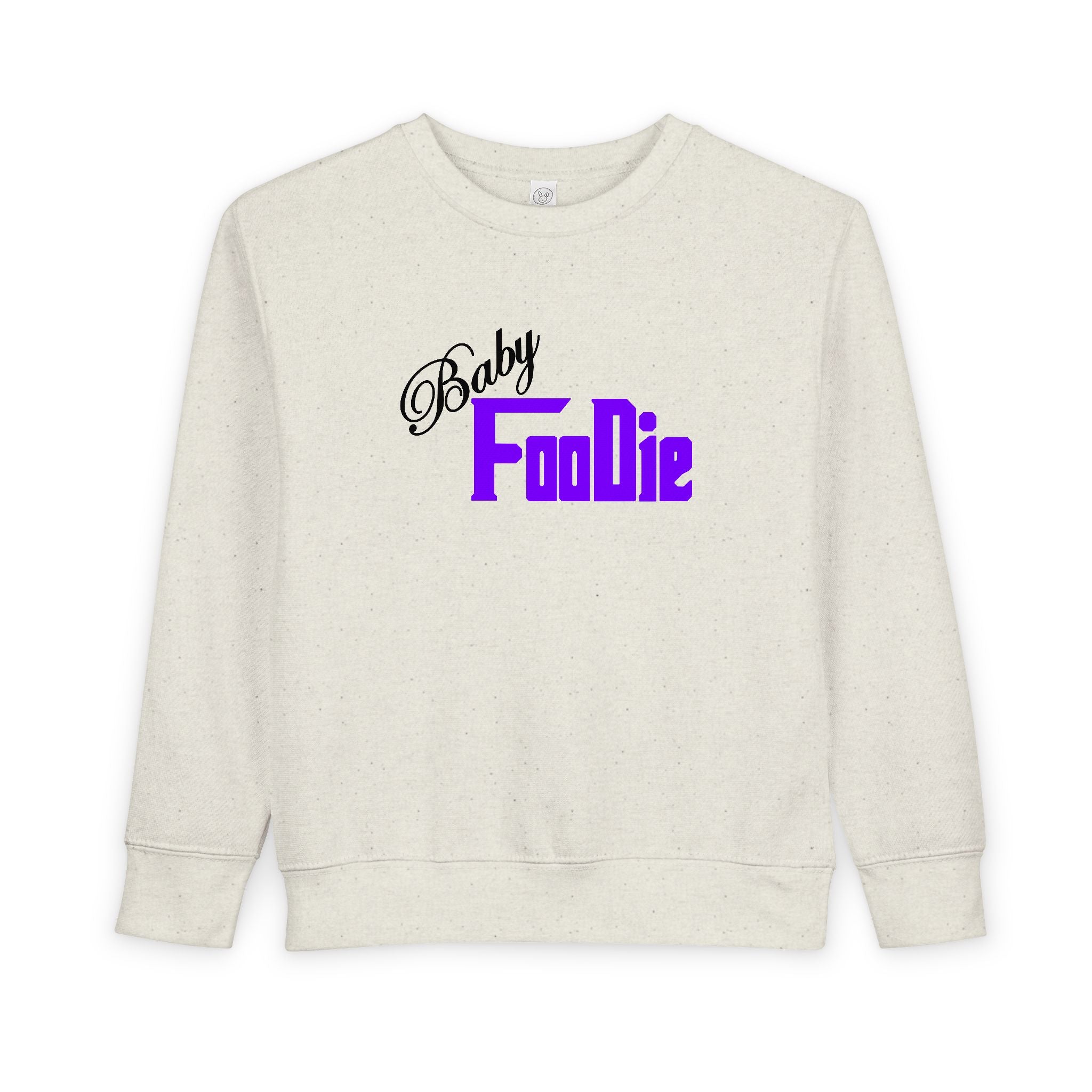 L.O.E.F Baby Foodie Toddler Sweatshirt (Violet)