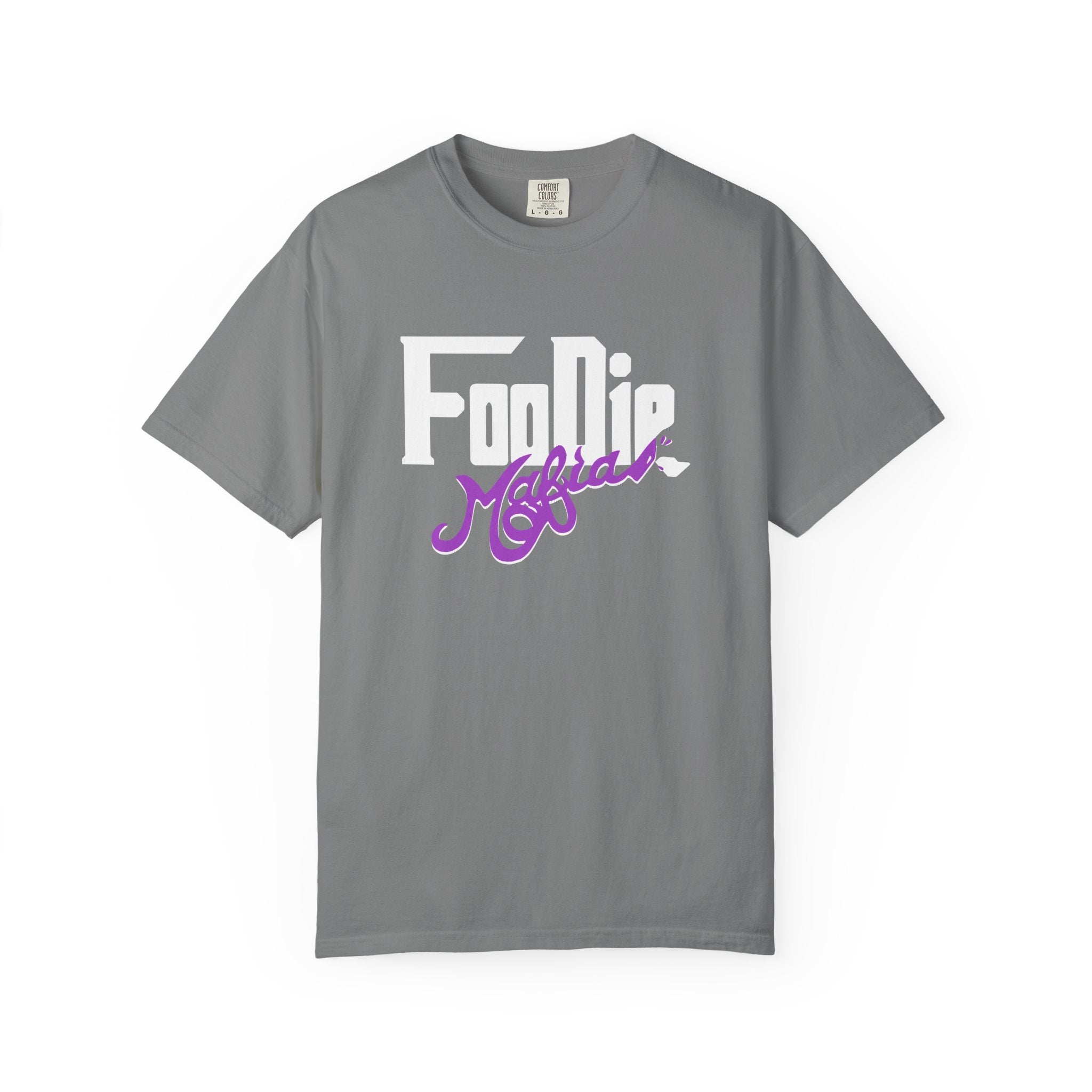 L.O.E.F Foodie Mafia Unisex Tee Shirt  (Purple)