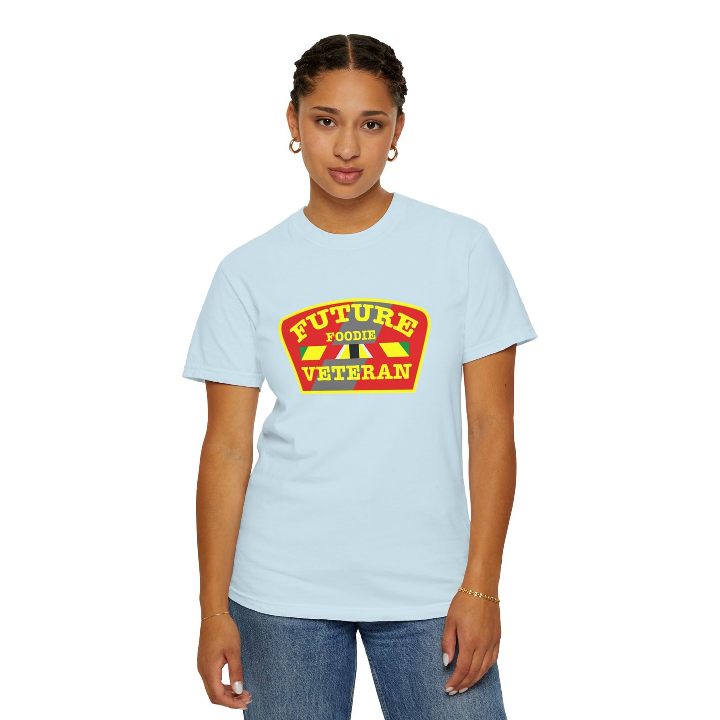 L.O.E.F Future Foodie Veteran Unisex Tee Shirt (Yellow)