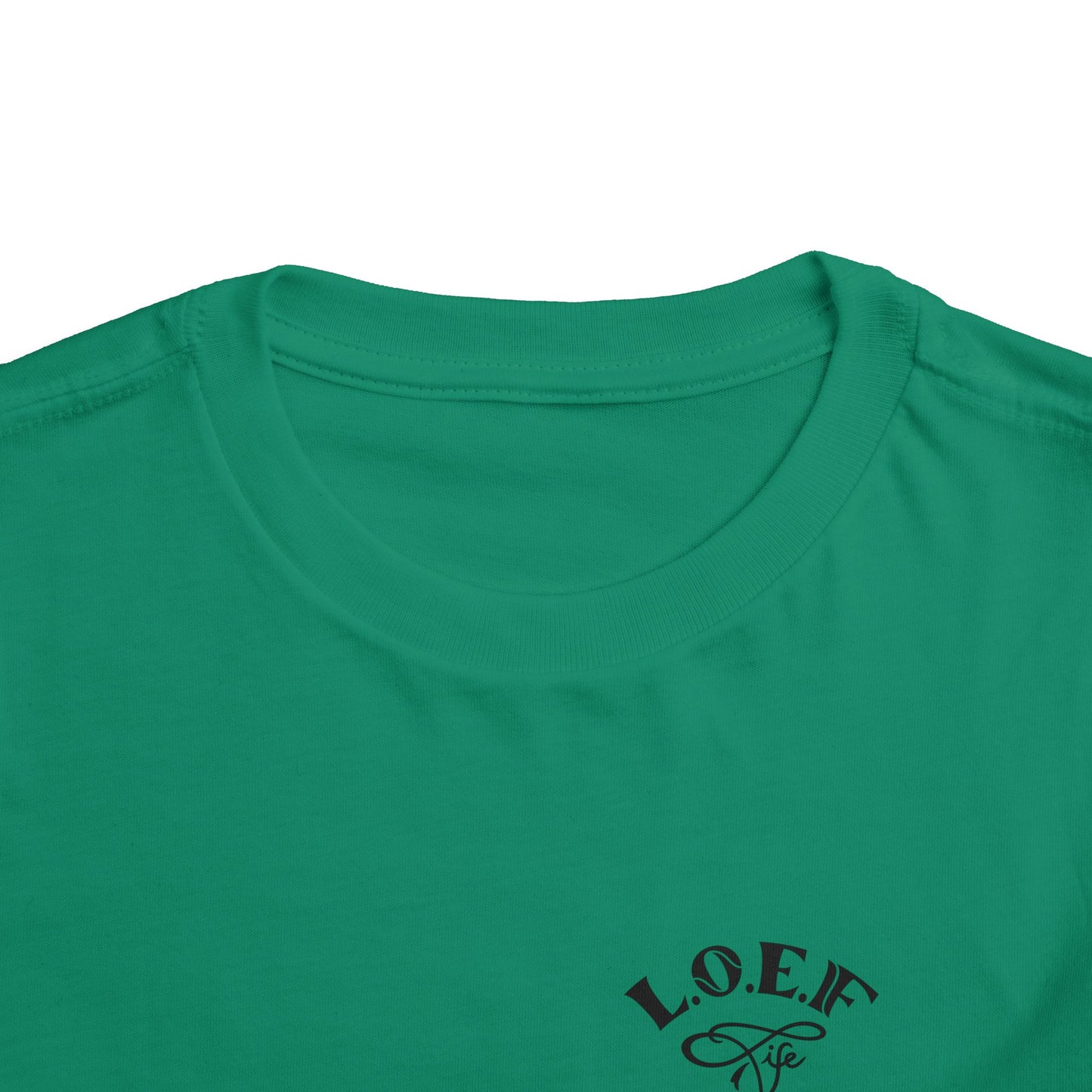 L.O.E.F Foodie 4Life Baby Short Sleeve Tee Shirt (Black)