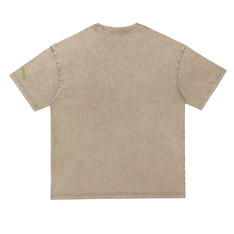 L.O.E.F. Life Oxtail Killaz Snow Washed Heavyweight Oversize T-Shirt
