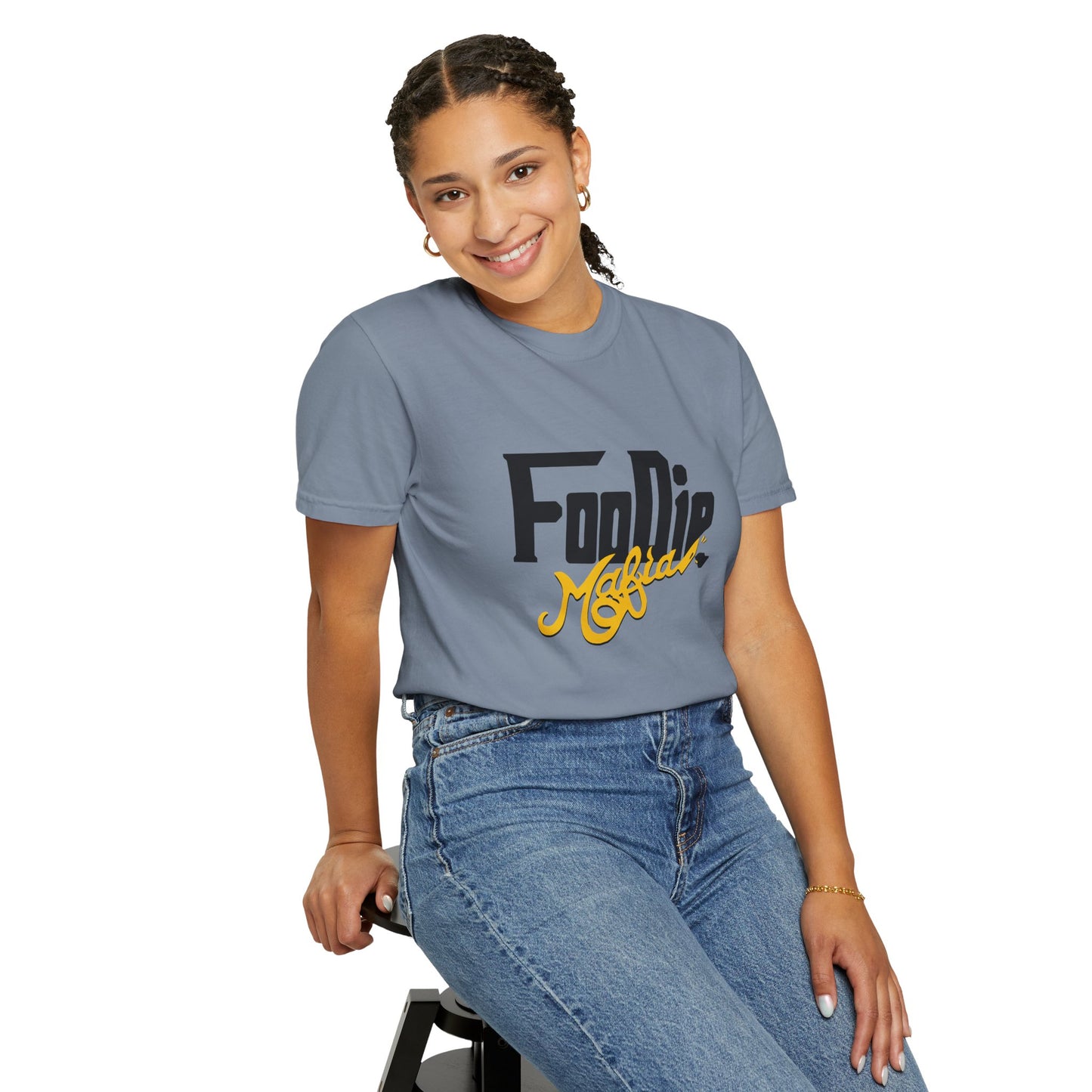 L.O.E.F Foodie Mafia Unisex Tee Shirt (Yellow)