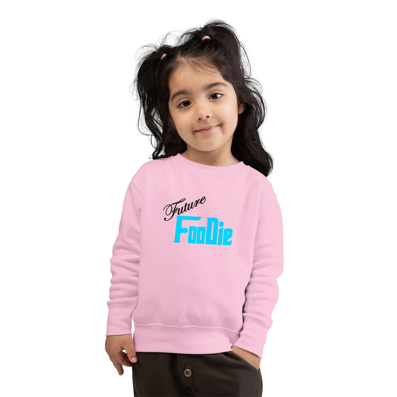 L.O.E.F Future Foodie Toddler Sweatshirt (Neon Blue)