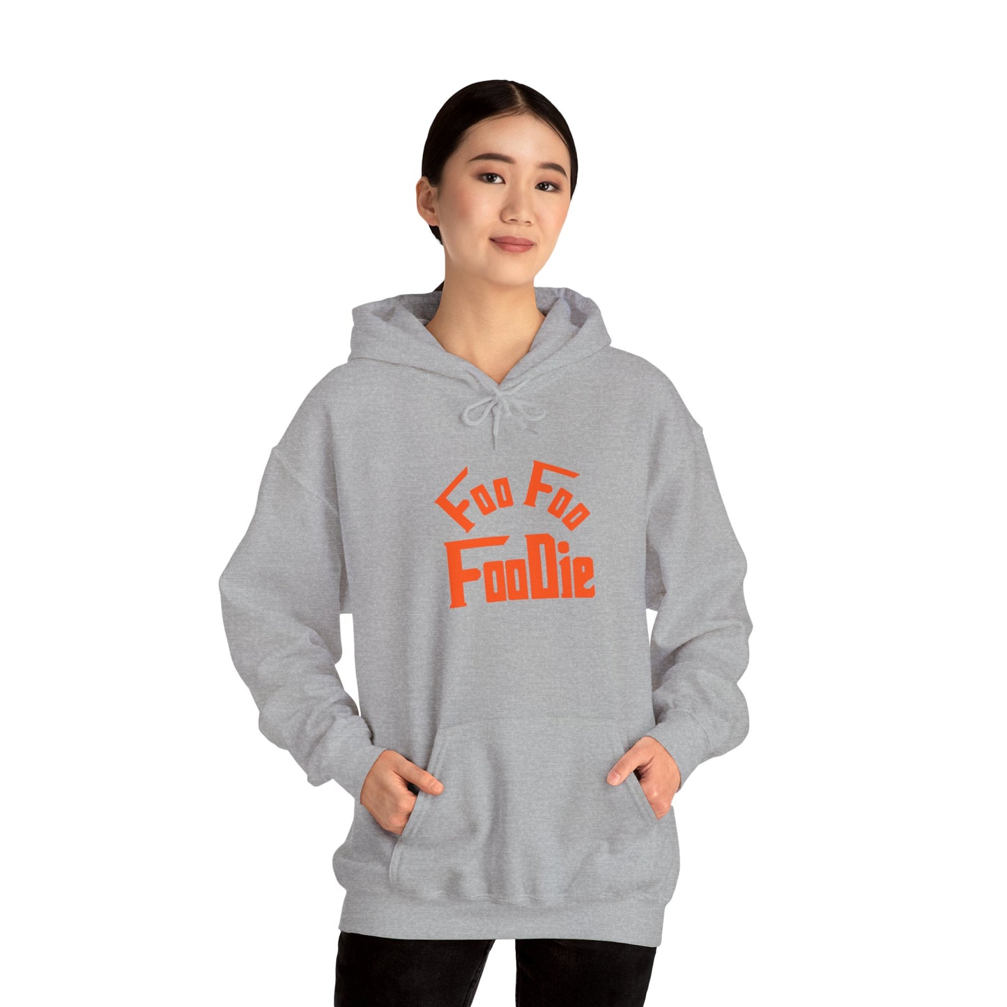 L.O.E.F Unisex Hooded Sweatshirt (Neon Orange)