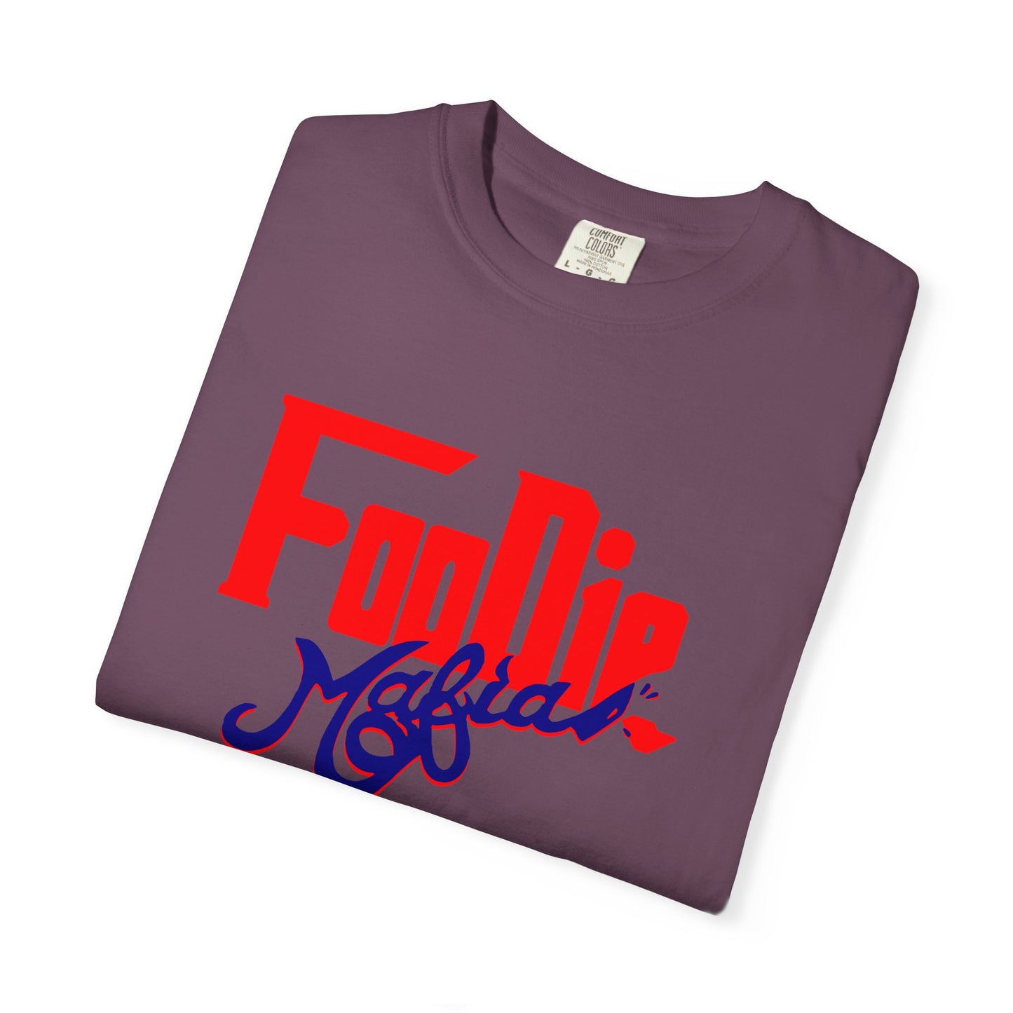 L.O.E.F Red Foodie Mafia Unisex Tee shirt (Dark Blue)