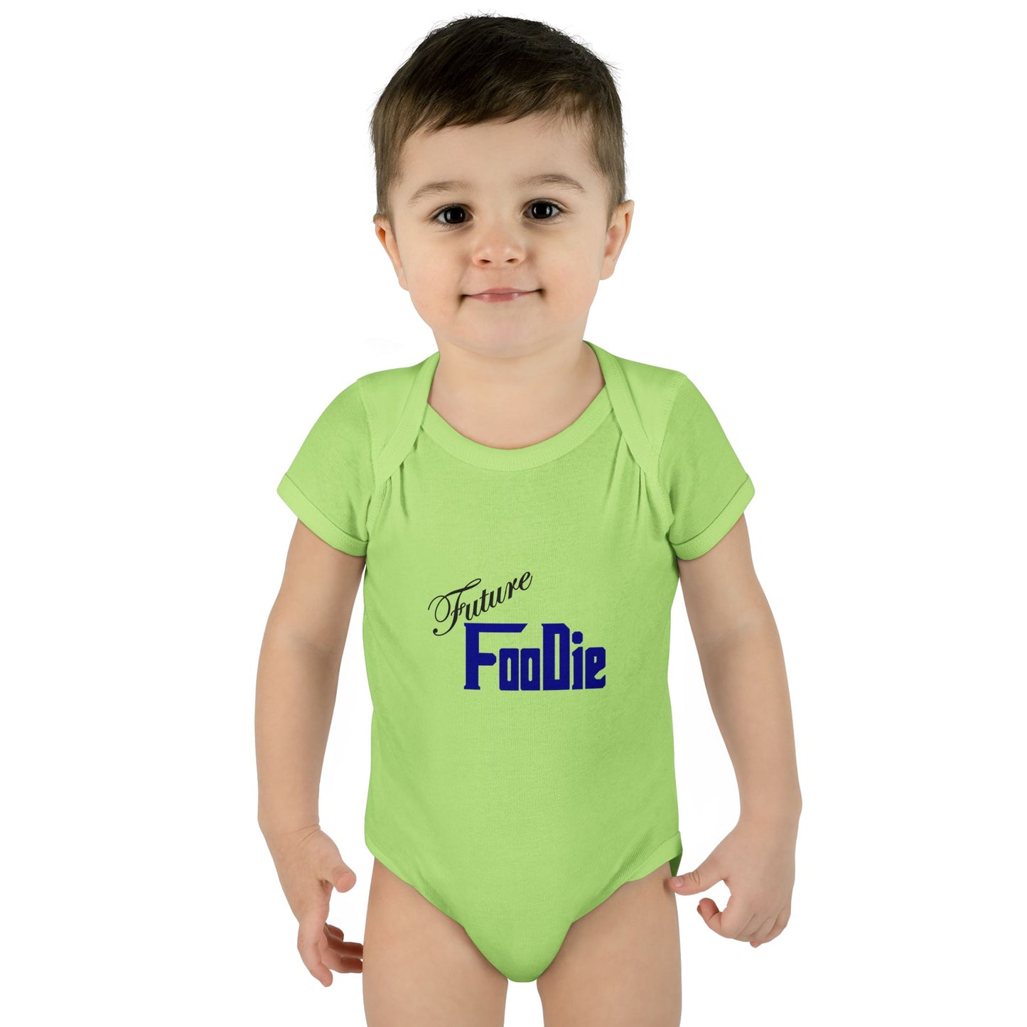 L.O.E.F Future Foodie Toddler Bodysuit (Dark Blue)