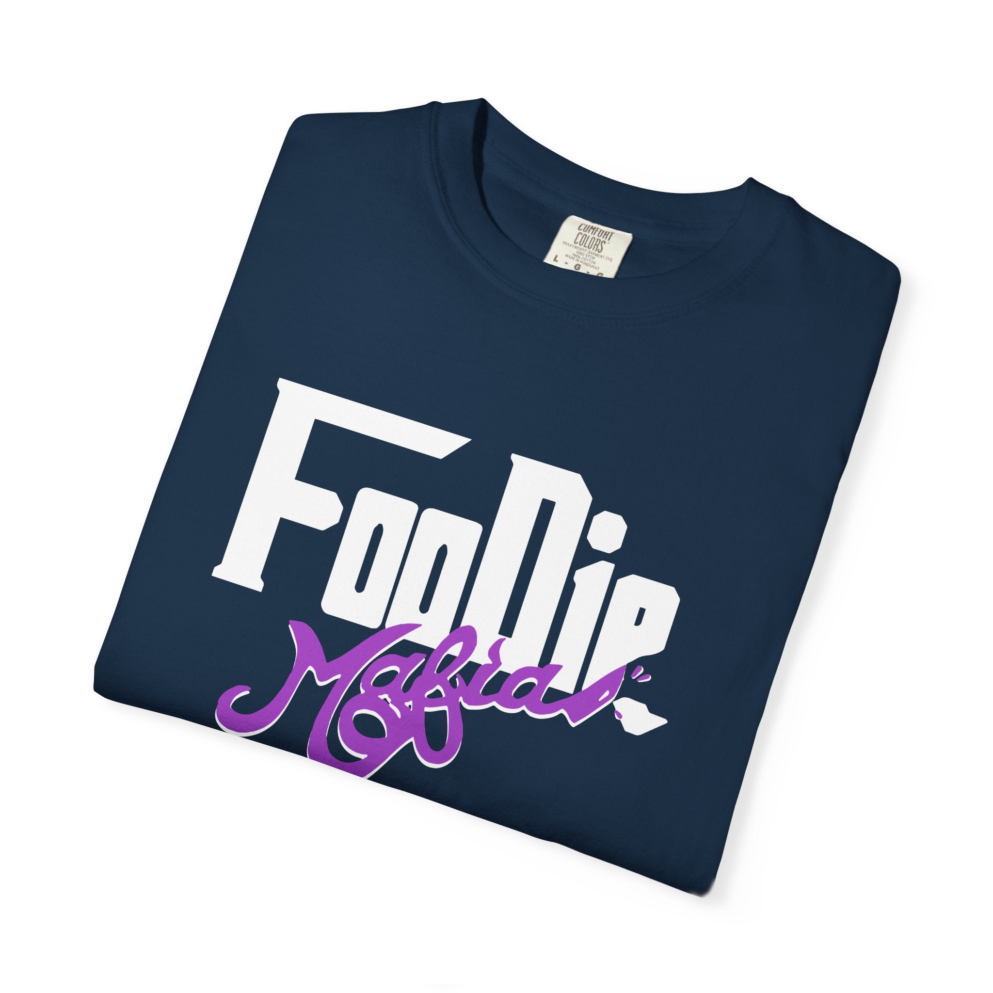 L.O.E.F Foodie Mafia Unisex Tee Shirt  (Purple)