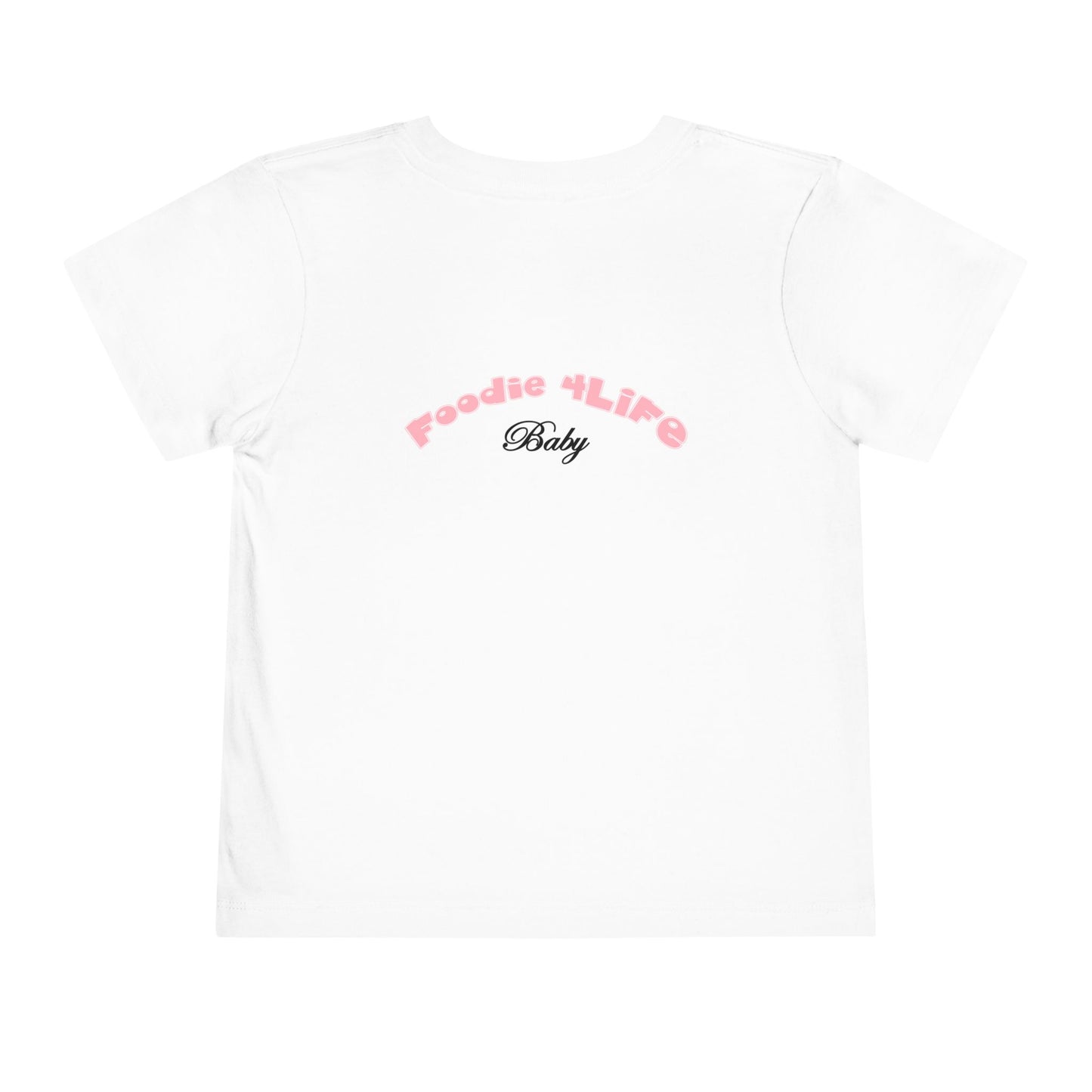 L.O.E.F Foodie 4Life Baby Tee Shirt (Soft Pink)