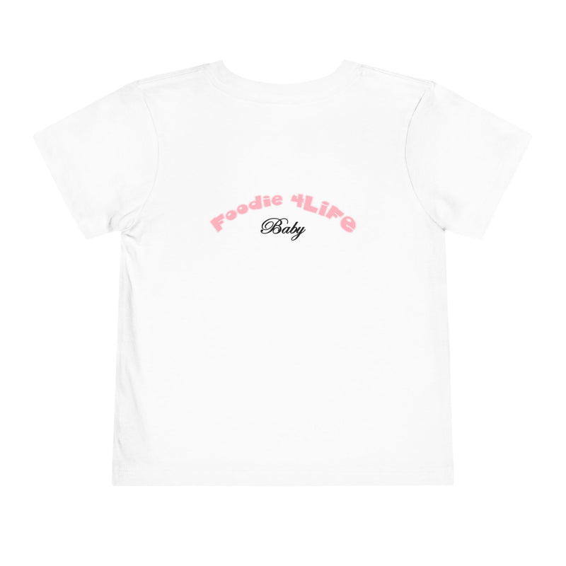 L.O.E.F Foodie 4Life Baby Tee Shirt (Soft Pink)