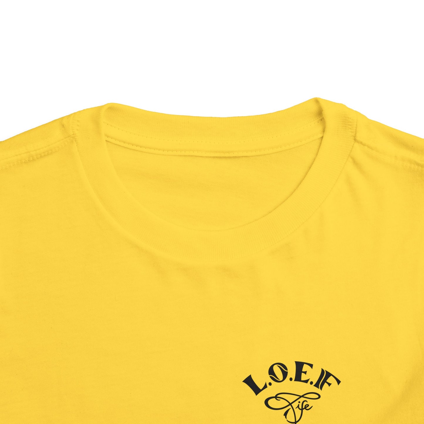 L.O.E.F Foodie 4Life Baby Short Sleeve Tee Shirt (Dark Blue)