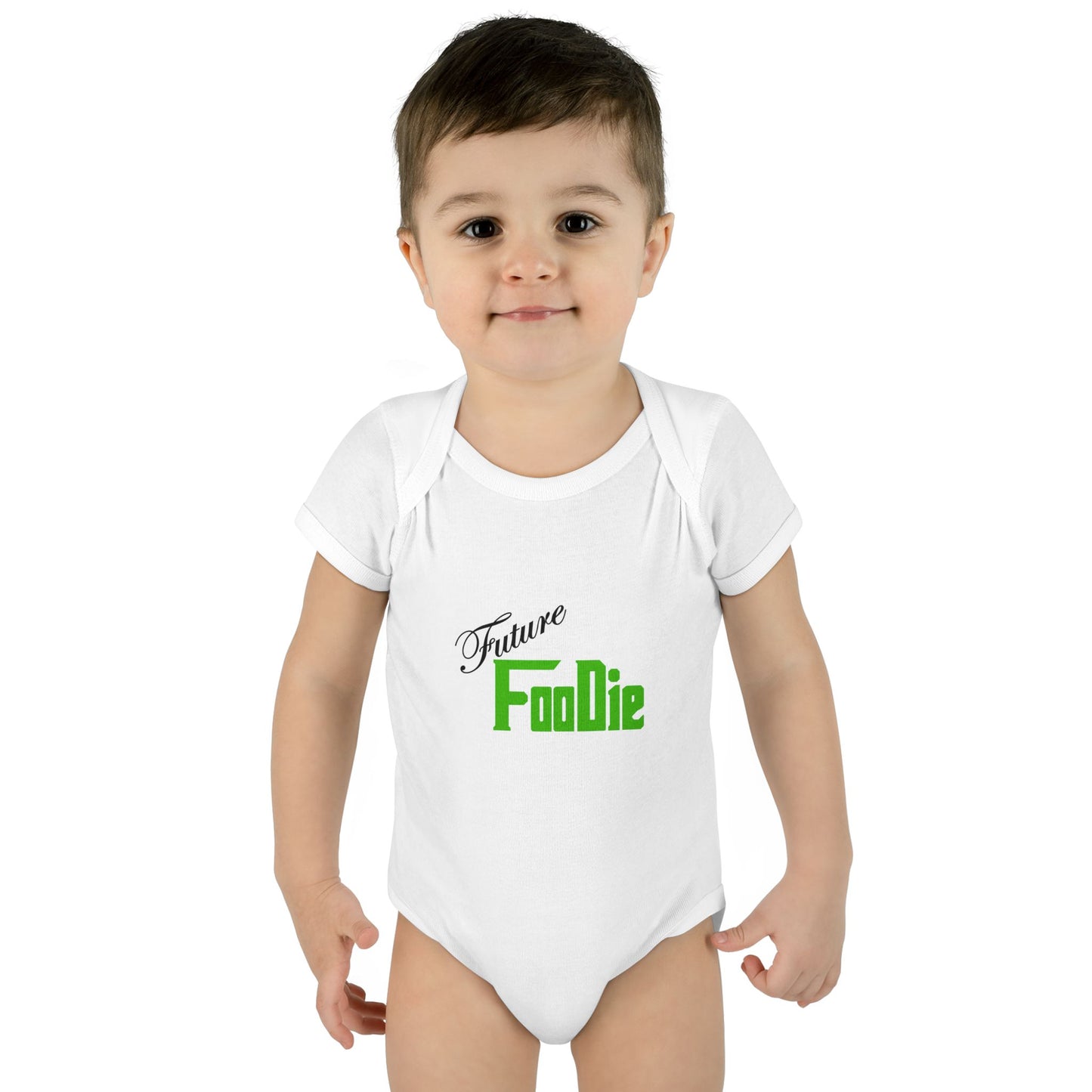 L.O.E.F Future Foodie Toddler Bodysuit (Kelly Green)