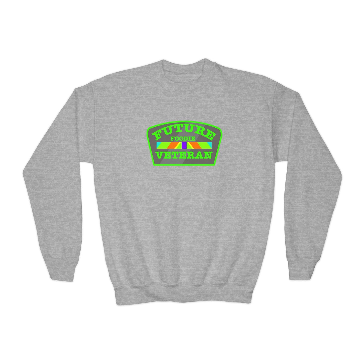 L.O.E.F Young Future Foodie Veteran Sweatshirt (Neon Green)