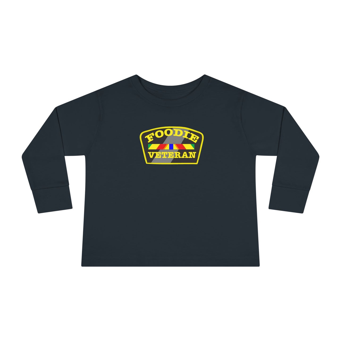 L.O.E.F Foodie Veteran Toddler Long Sleeve Tee