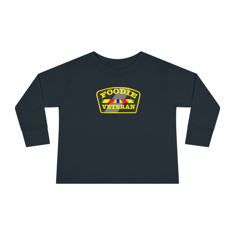 L.O.E.F Foodie Veteran Toddler Long Sleeve Tee