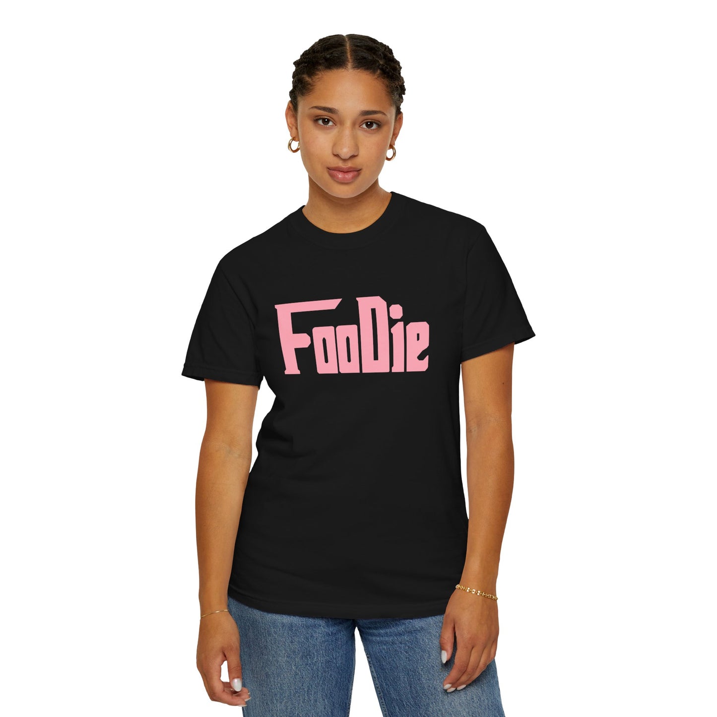 L.O.E.F Foodie Unisex Tee Shirt (Soft Pink)