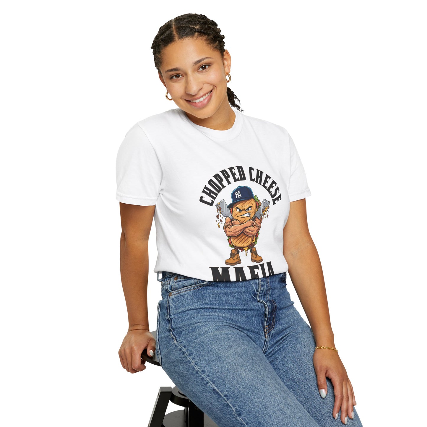 L.O.E.F Chopped Cheese Mafia Unisex Tee Shirt