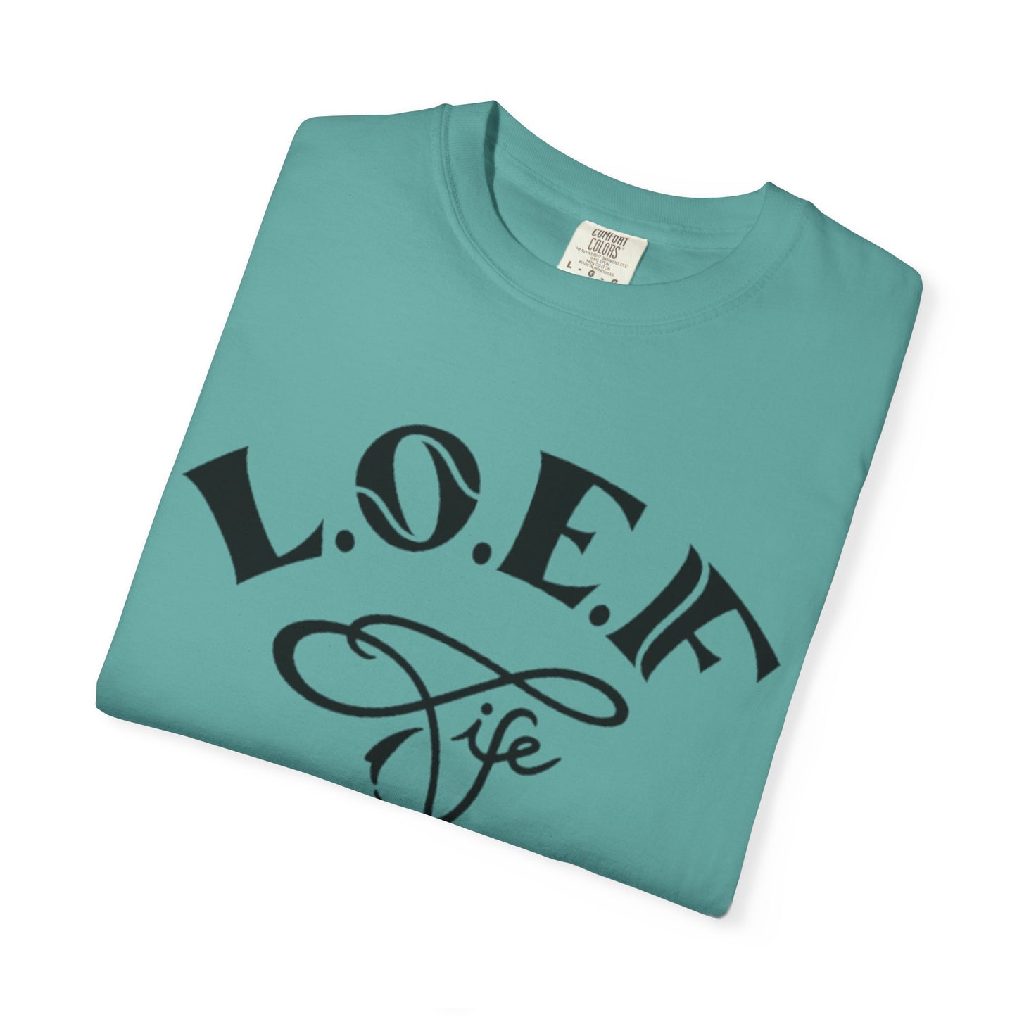 L.O.E.F Life Unisex Tee Shirt (Black)