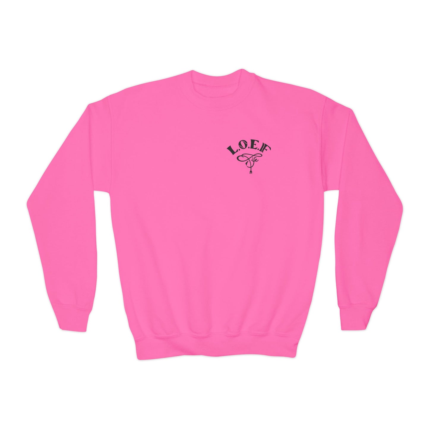 L.O.E.F Foodie 4Life Young Sweatshirt  (Sky Blue)