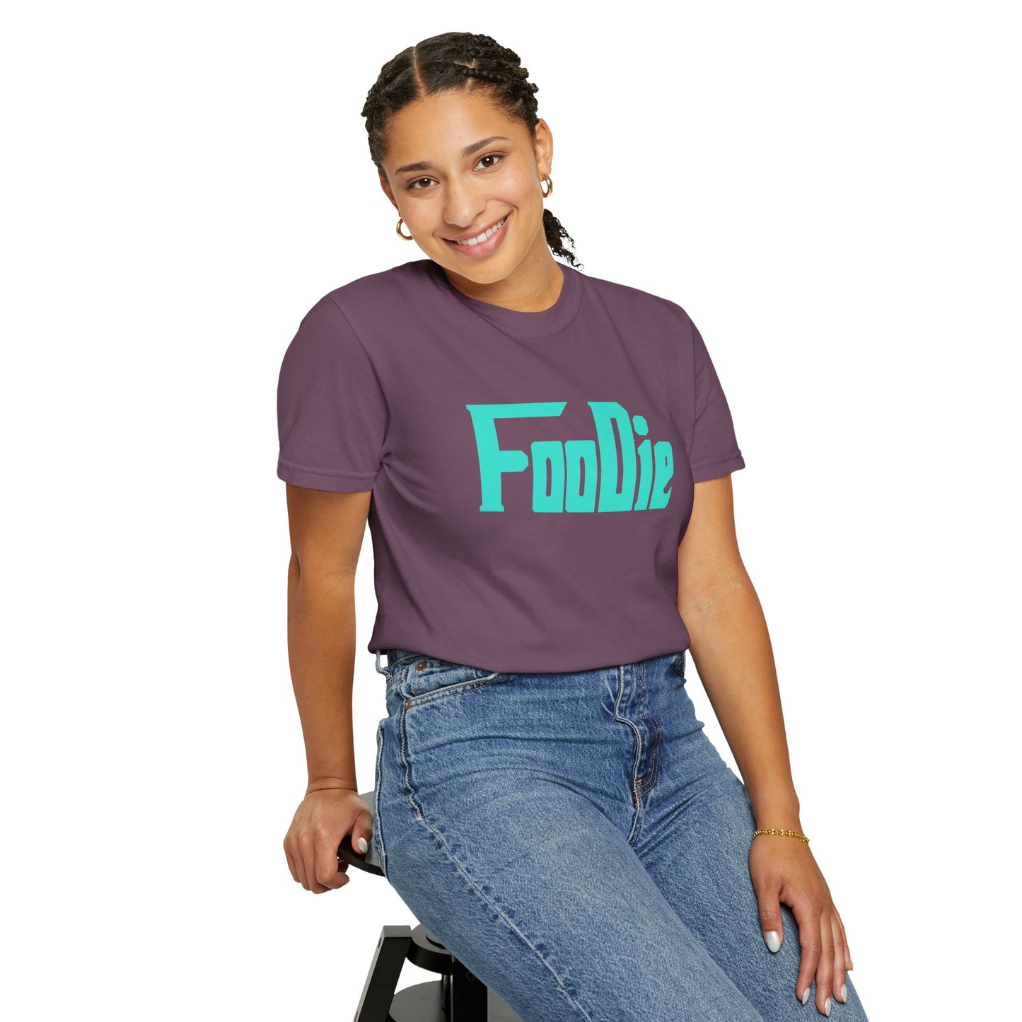 L.O.E.F Foodie Unisex Tee Shirt (Turquoise)