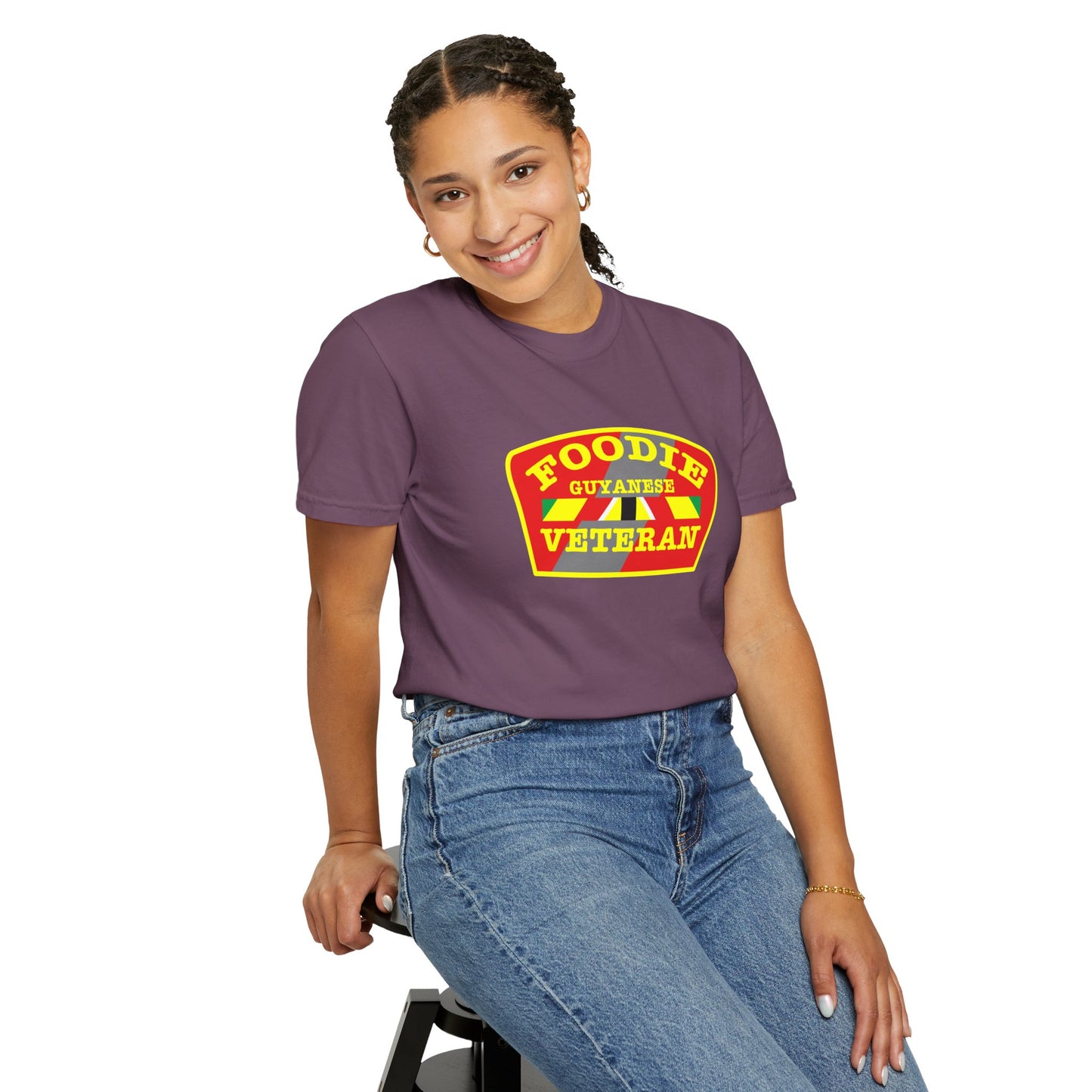 L.O.E.F Foodie Veteran Guyanese Unisex Tee Shirt