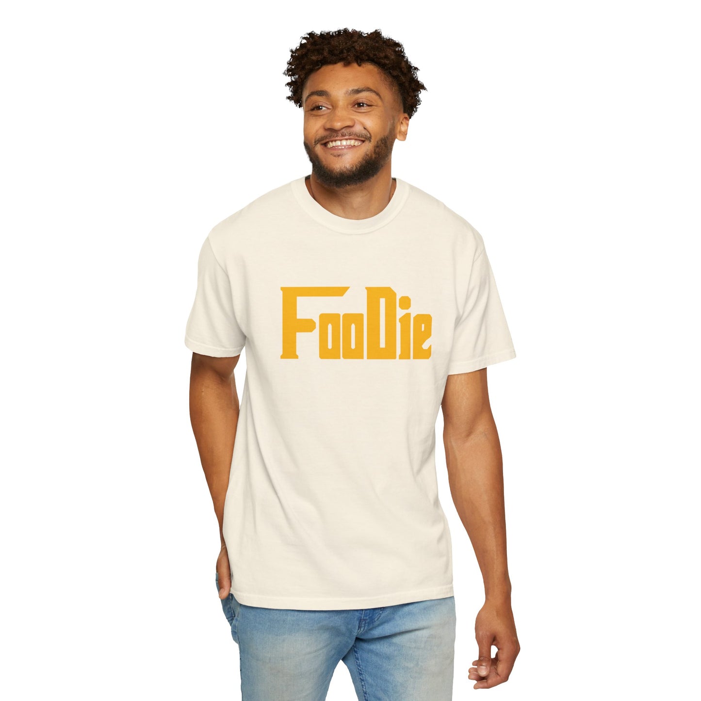 L.O.E.F Foodie Unisex Tee Shirt (Dark Yellow)
