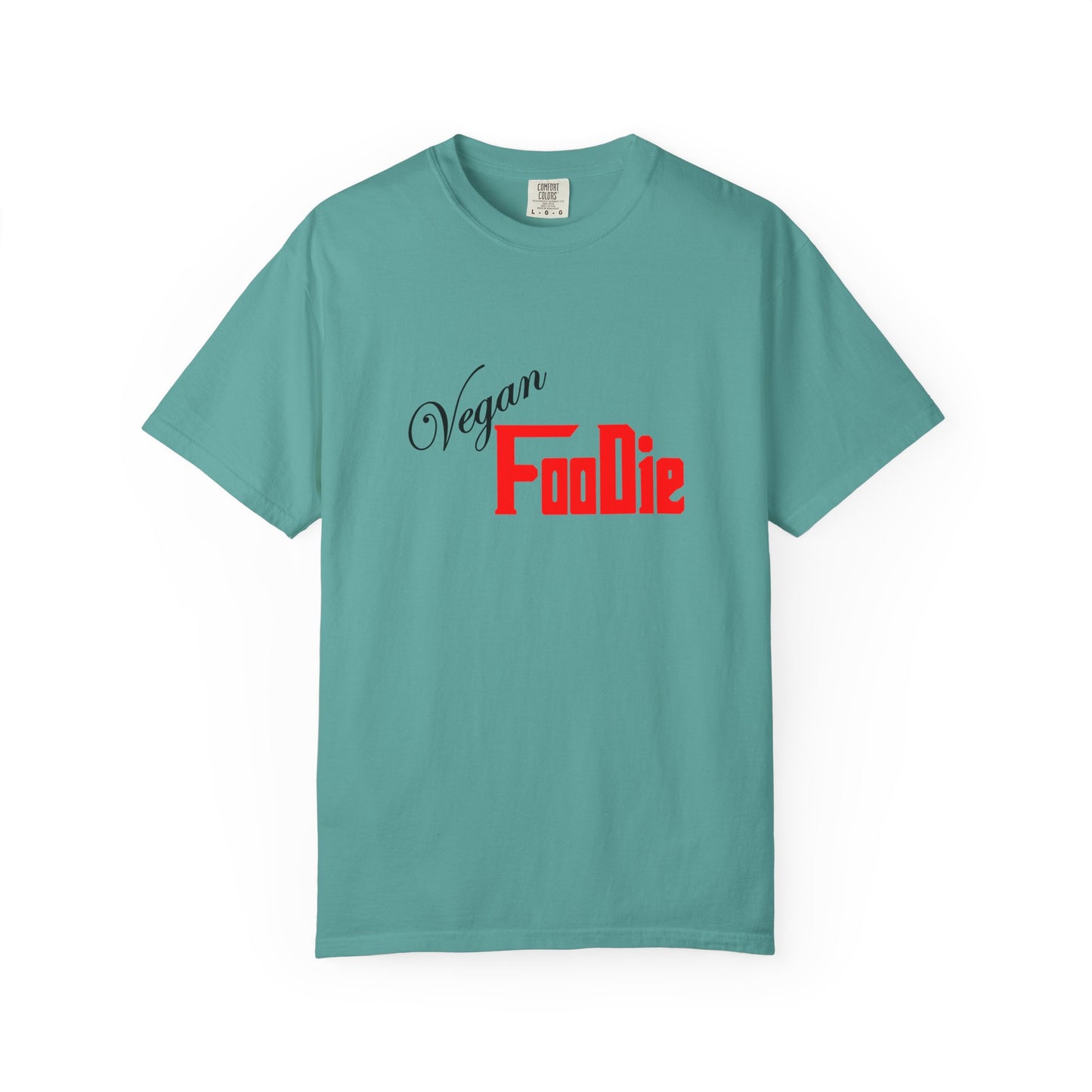 L.O.E.F Unisex Vegan Foodie Tee Shirt (Fiery Red)
