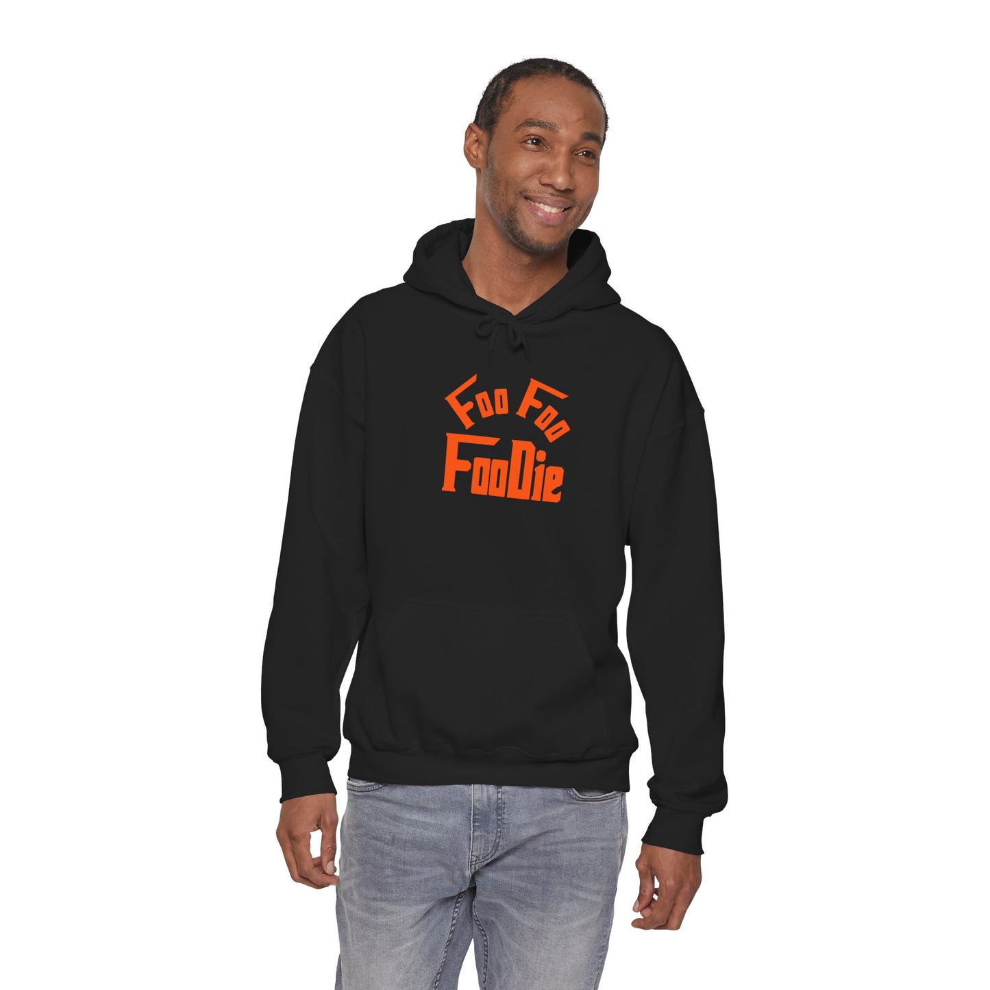 L.O.E.F Unisex Hooded Sweatshirt (Neon Orange)