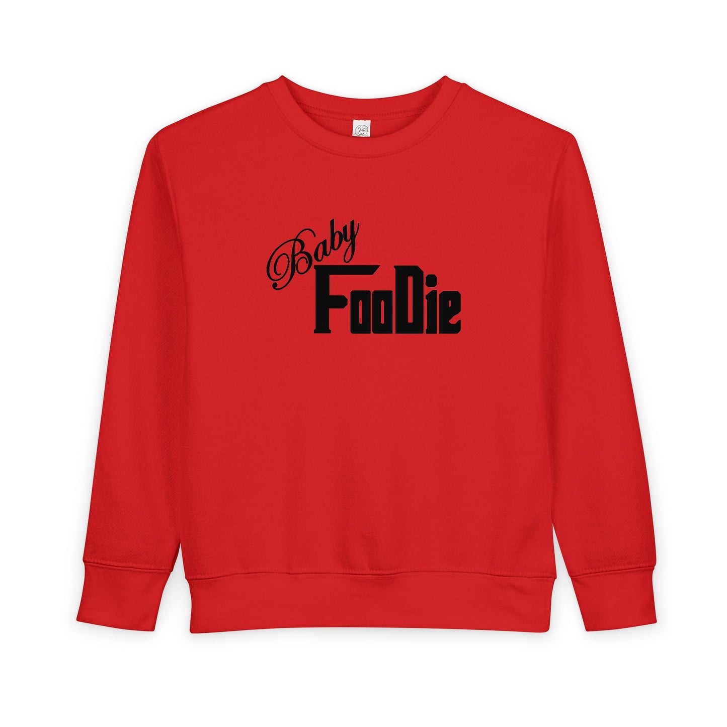 L.O.E.F Baby Foodie Toddler Sweatshirt (Black)