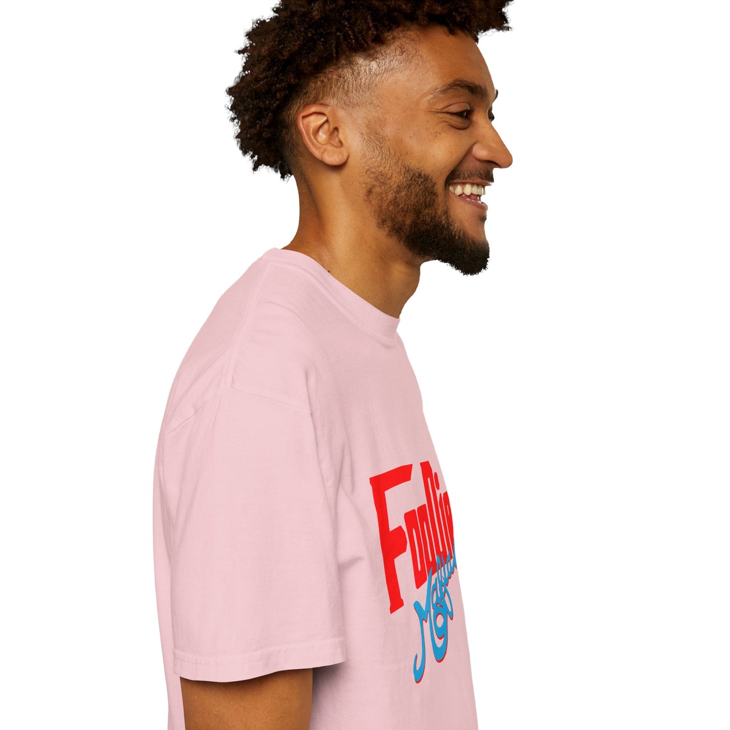 L.O.E.F Red Foodie Mafia Unisex Tee Shirt (Sky Blue)