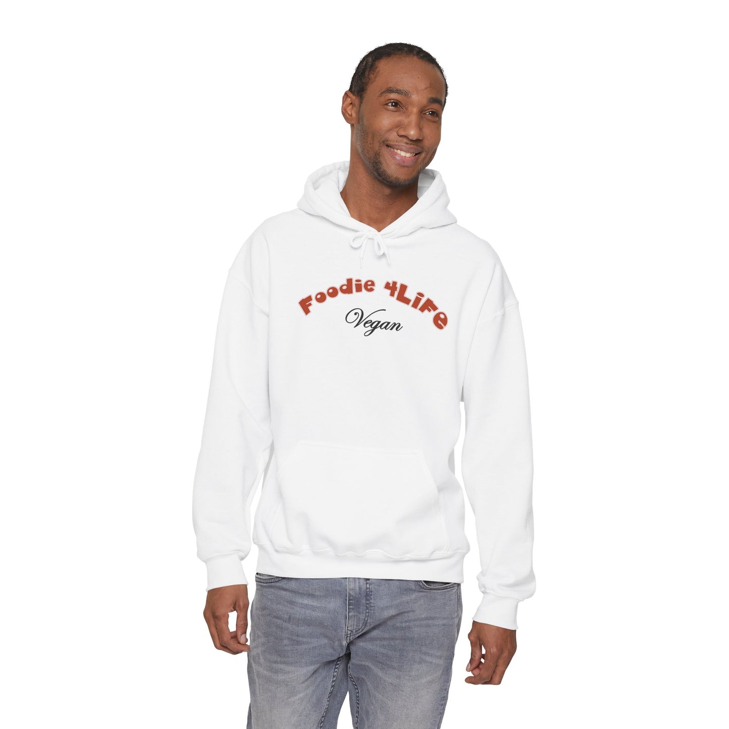L.O.E.F Foodie 4Life Vegan Hoodie (Rust)