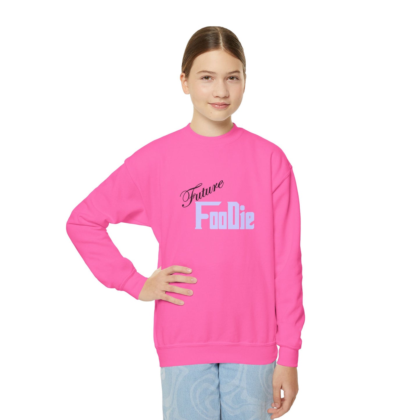 L.O.E.F Future Foodie Youth Sweatshirt (Lavender)