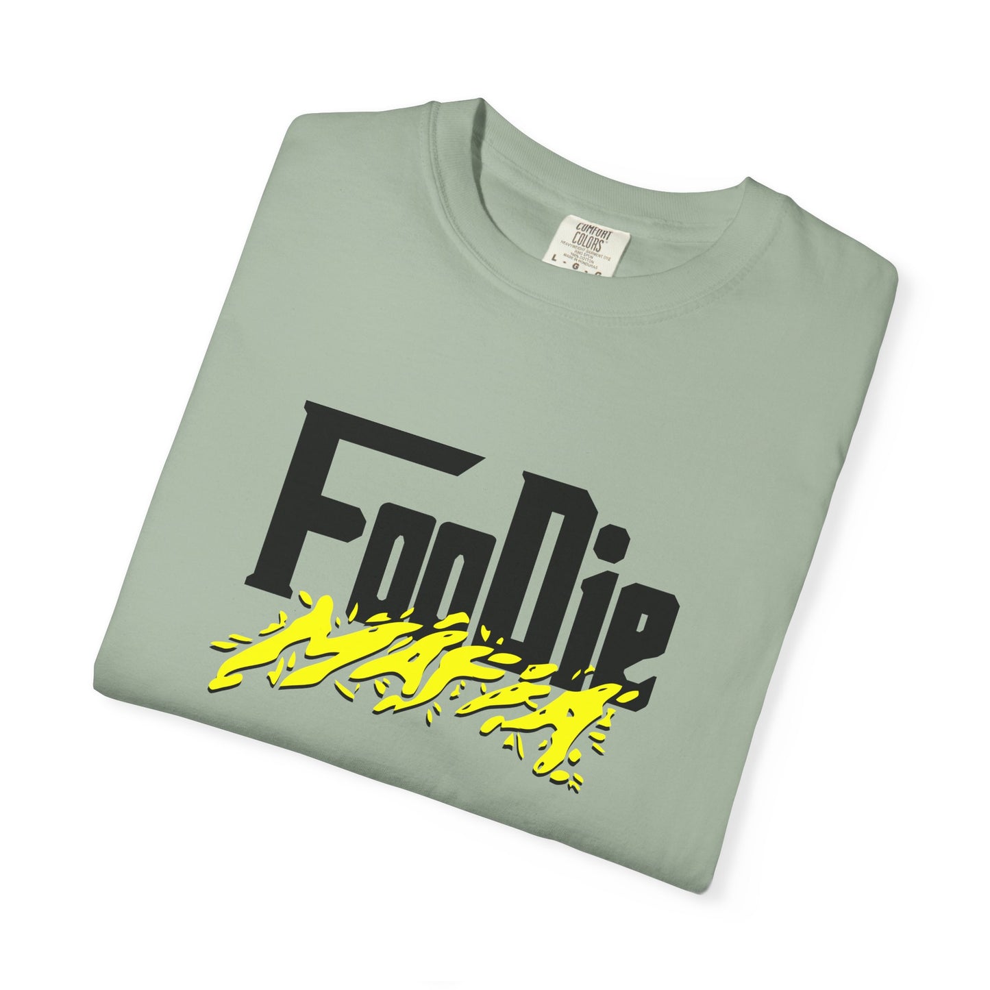 L.O.E.F Foodie Mafia Unisex Tee Shirt (Bright Yellow)