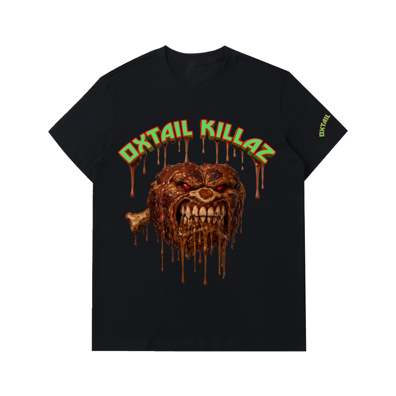 L.O.E.F. Life Oxtail Killaz Essential Heavyweight Cotton T-Shirt