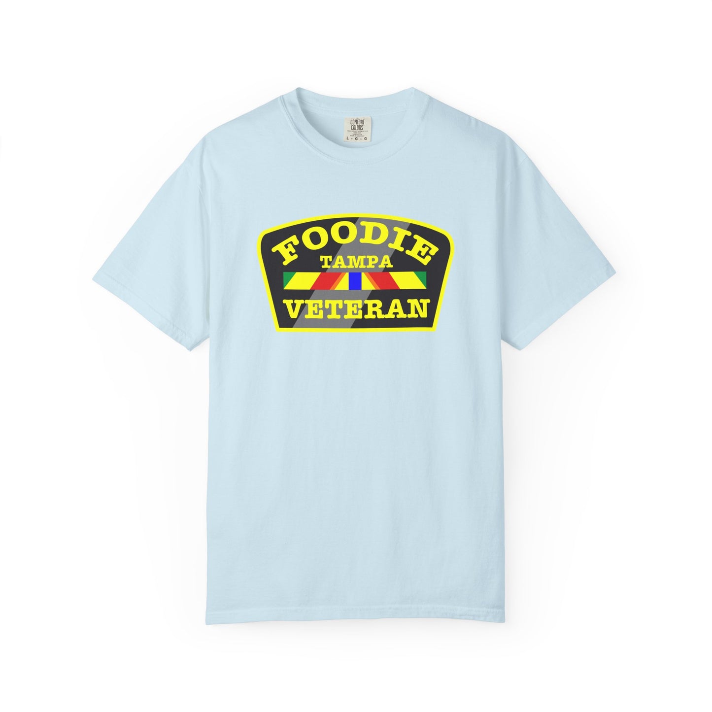 L.O.E.F Foodie Veteran TAMPA Unisex Tee Shirt (Yellow)
