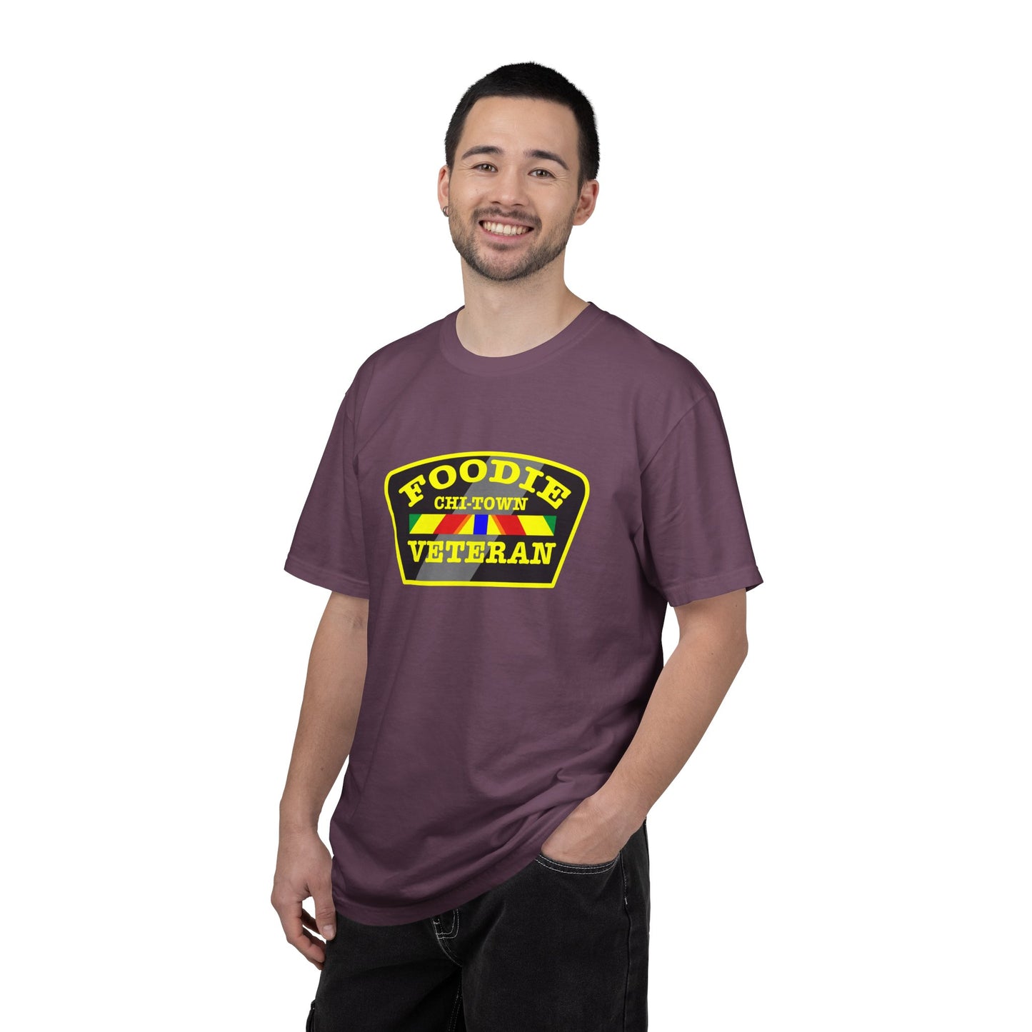 L.O.E.F Foodie Veteran CHI-TOWN Unisex Tee Shirt
