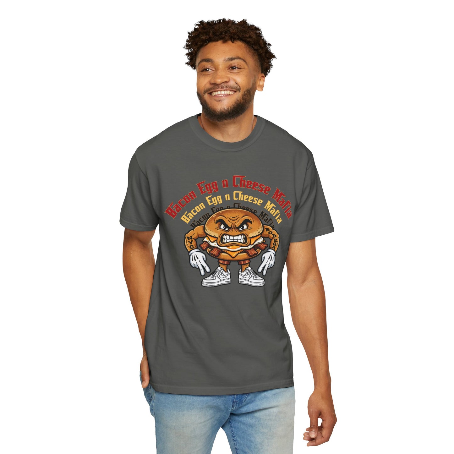 L.O.E.F Bacon Egg n Cheese Mafia Unisex Tee Shirt