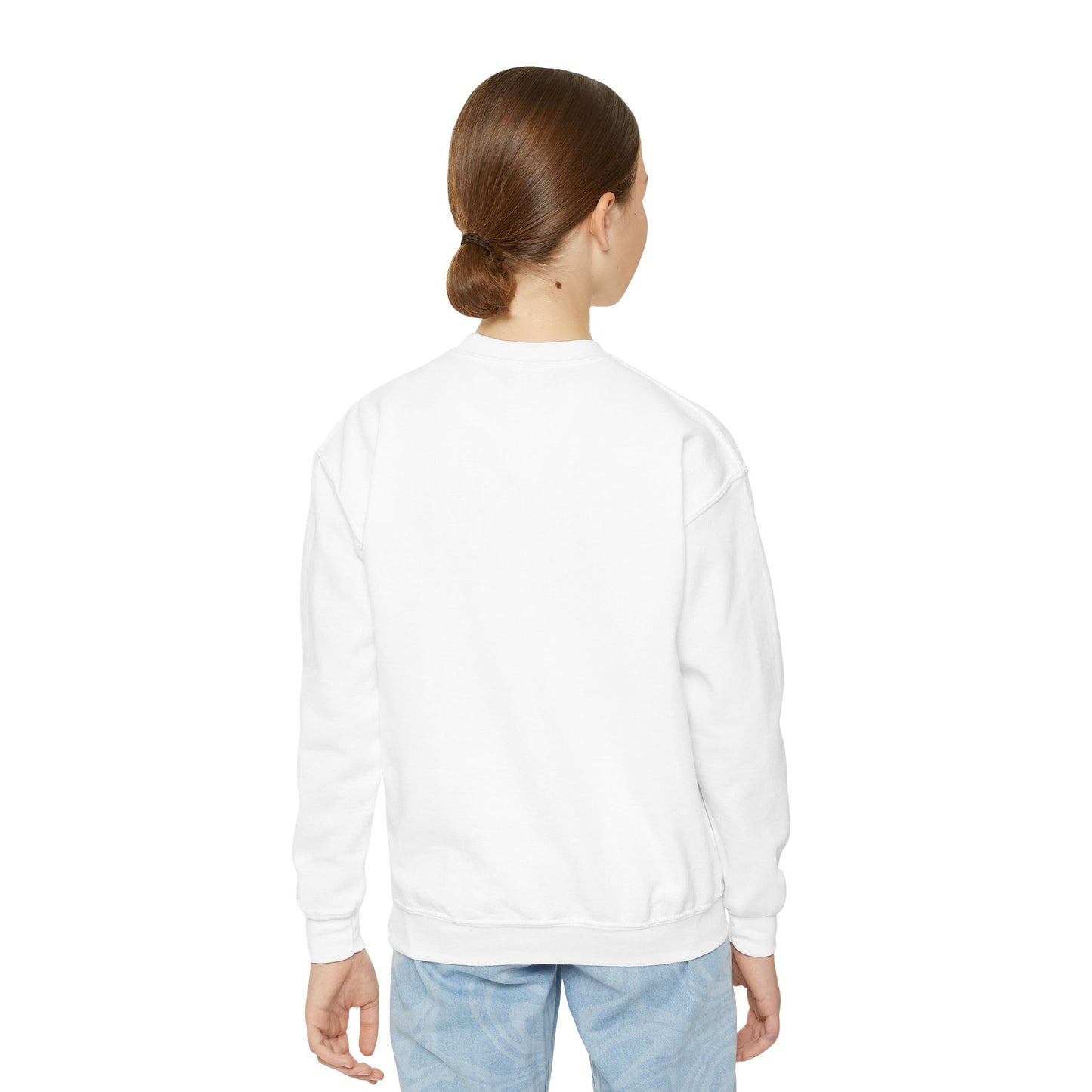 L.O.E.F Foodie Veteran In Training Kids Sweatshirt (Yellow and Red)