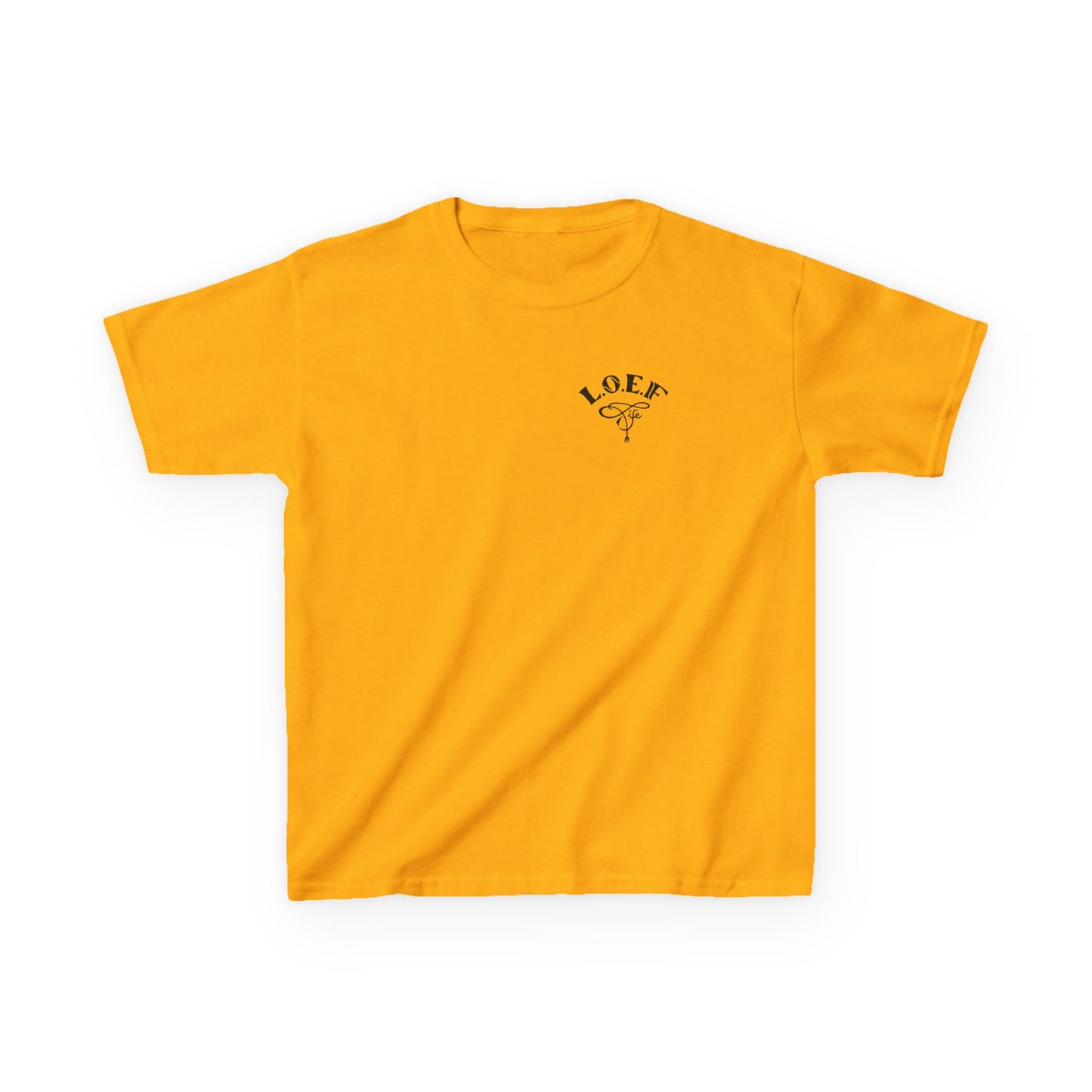 L.O.E.F Foodie 4Life Young Tee Shirt  (Dark Blue)