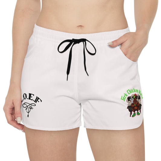 L.O.E.F Jerk Chicken Mafia Women Lounge Shorts