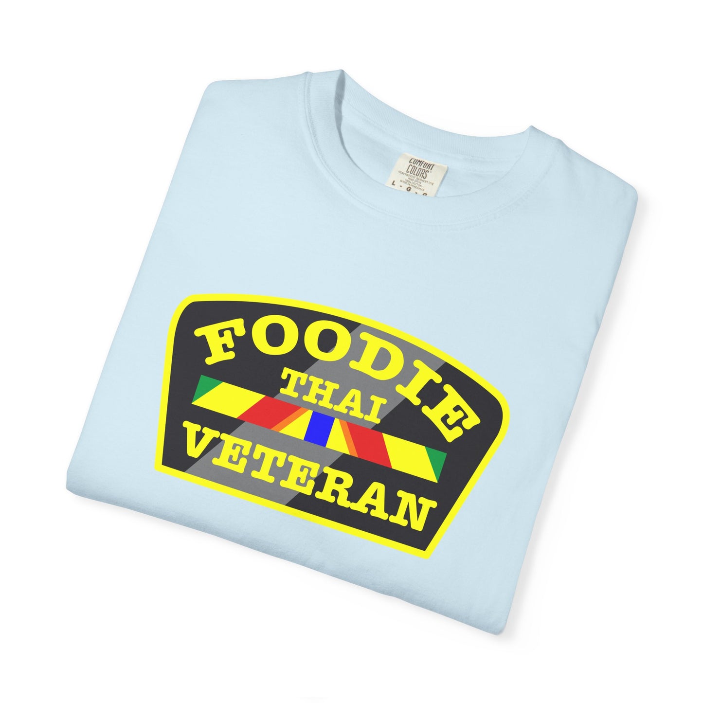 L.O.E.F Foodie Veteran THAI Unisex Tee Shirt (Yellow)