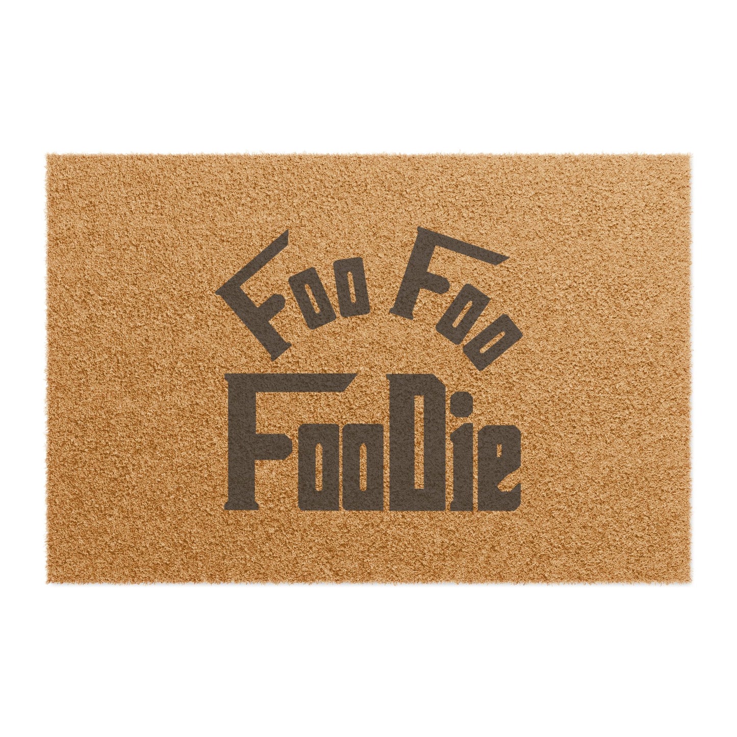 L.O.E.F Foo Foo Foodie Welcome Mat
