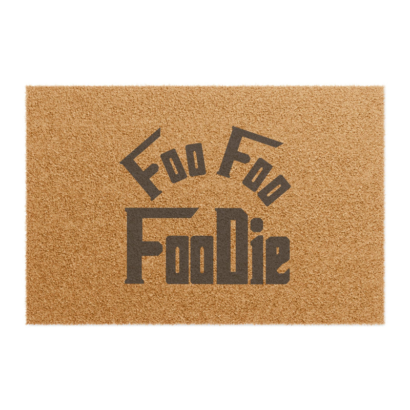L.O.E.F Foo Foo Foodie Welcome Mat
