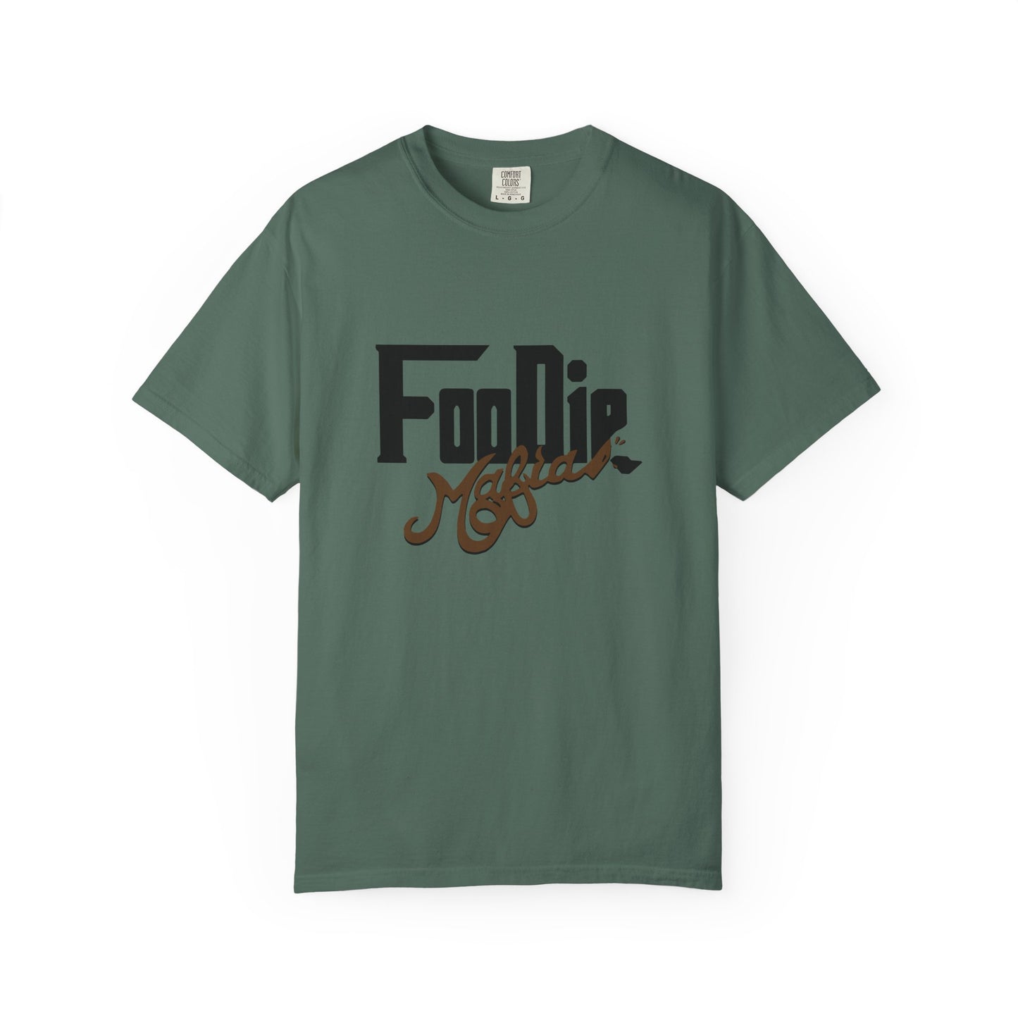 L.O.E.F Foodie Mafia Unisex Tee shirt (Dark Brown)