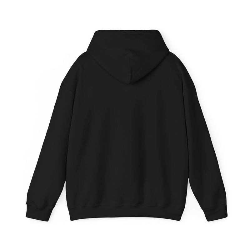 L.O.E.F White Foodie Mafia Unisex Hooded Sweatshirt (Fiery Red)