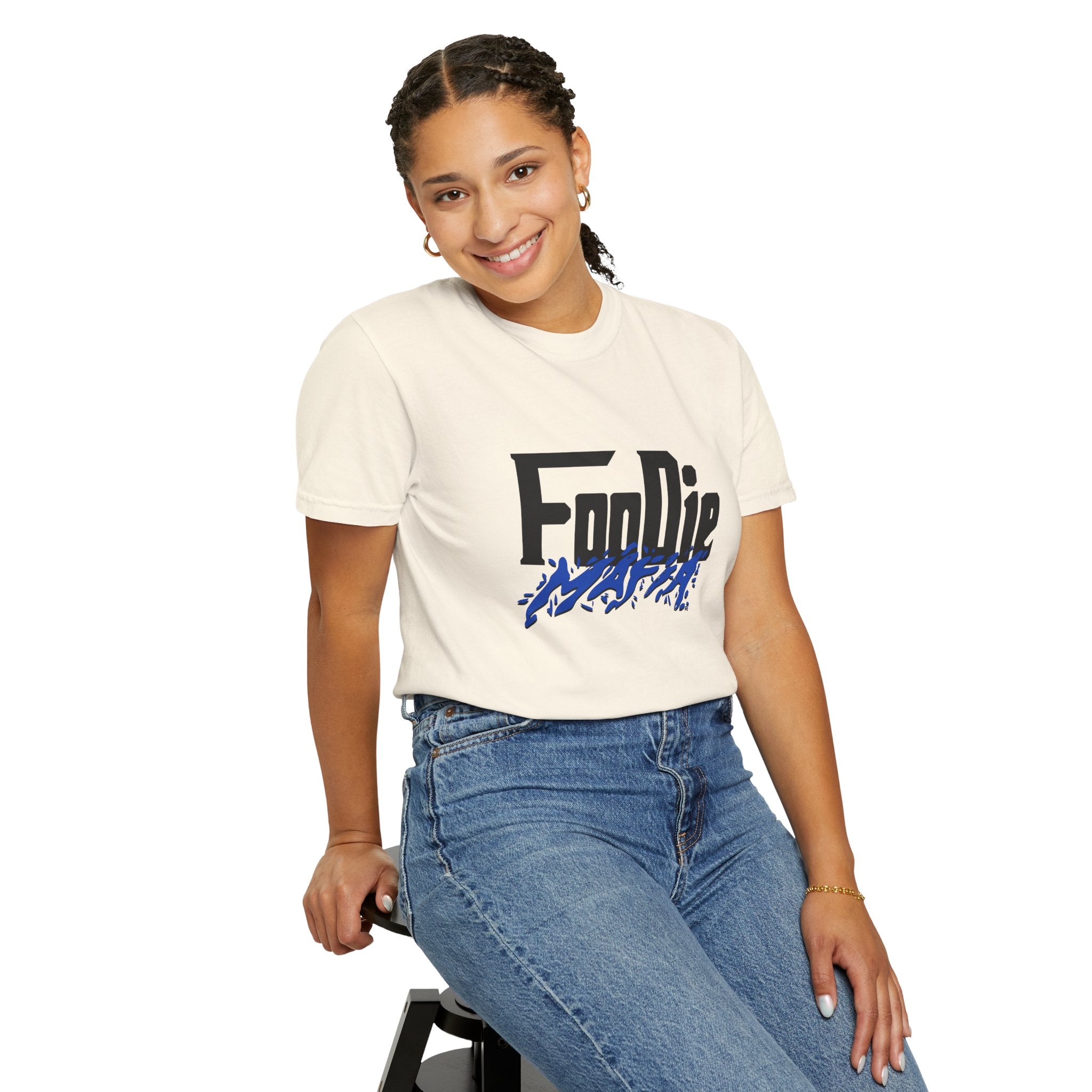 L.O.E.F Foodie Mafia Tee Shirt (Cobalt Blue)