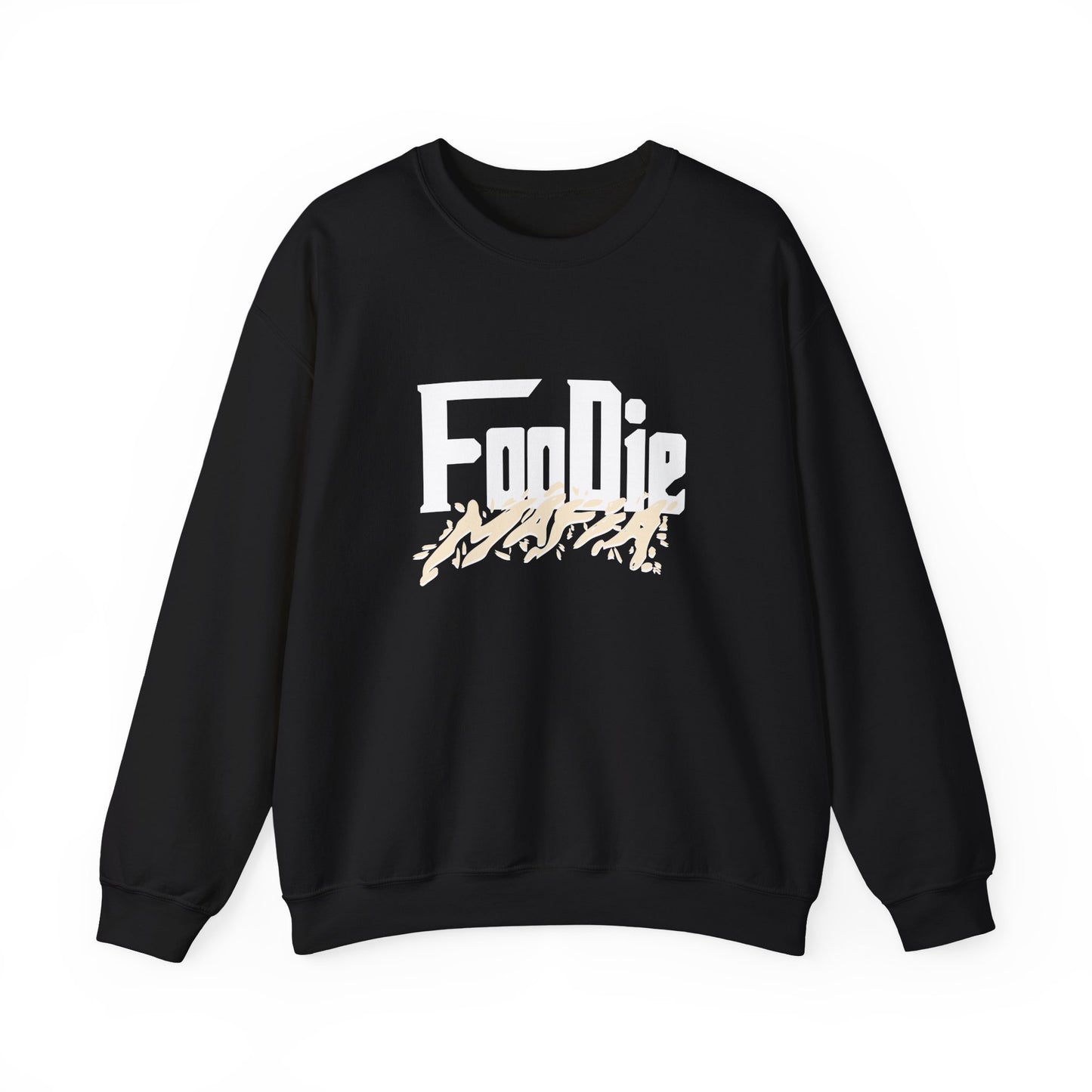 L.O.E.F White Foodie Mafia Unisex Sweatshirt (Cream)