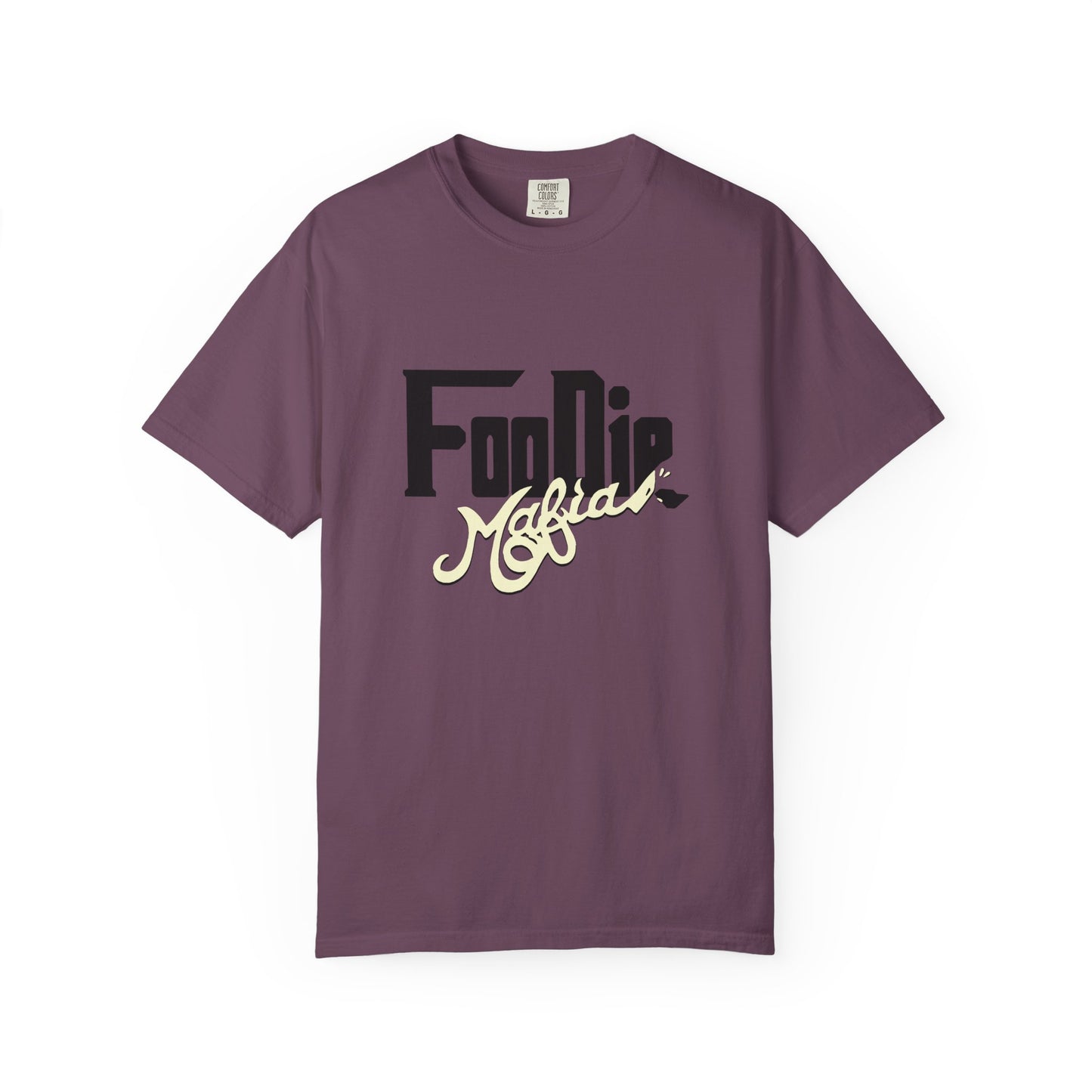 L.O.E.F Foodie Mafia Unisex Tee shirt (Cream)