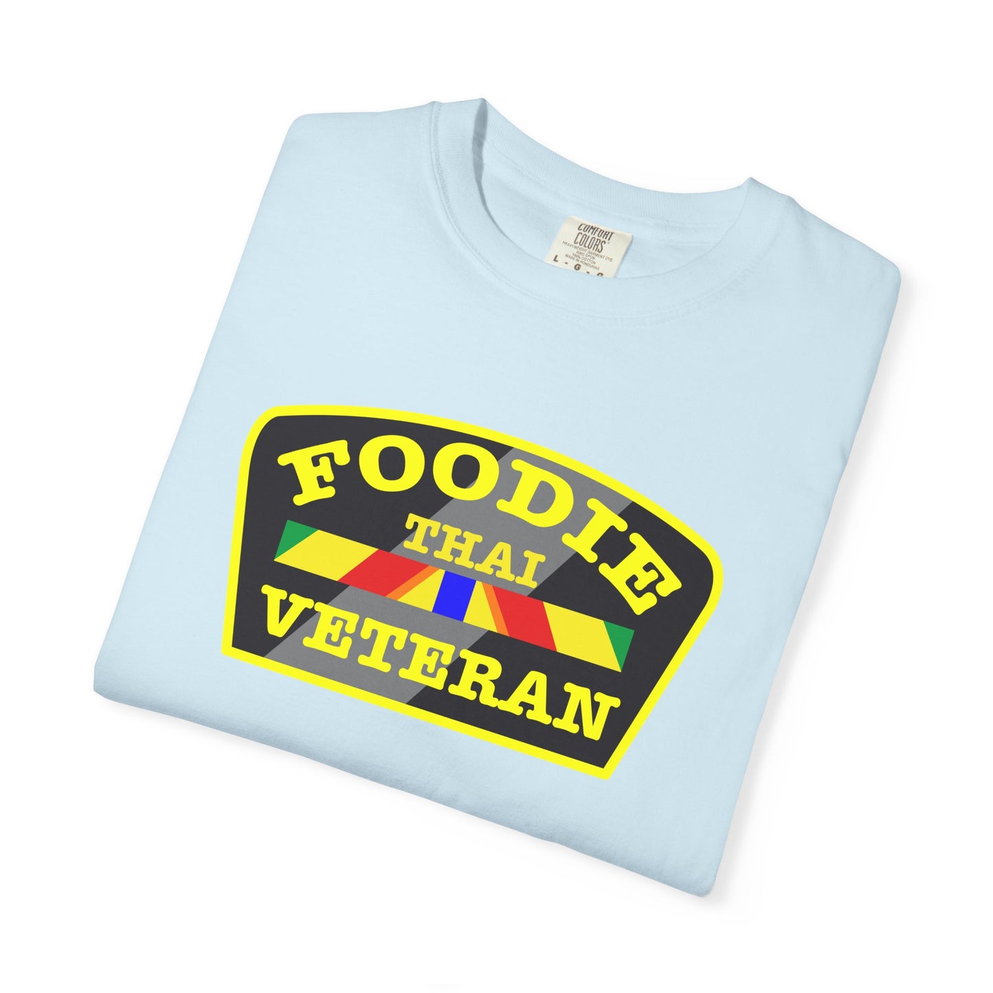 L.O.E.F Foodie Veteran THAI Unisex Tee Shirt (Yellow)