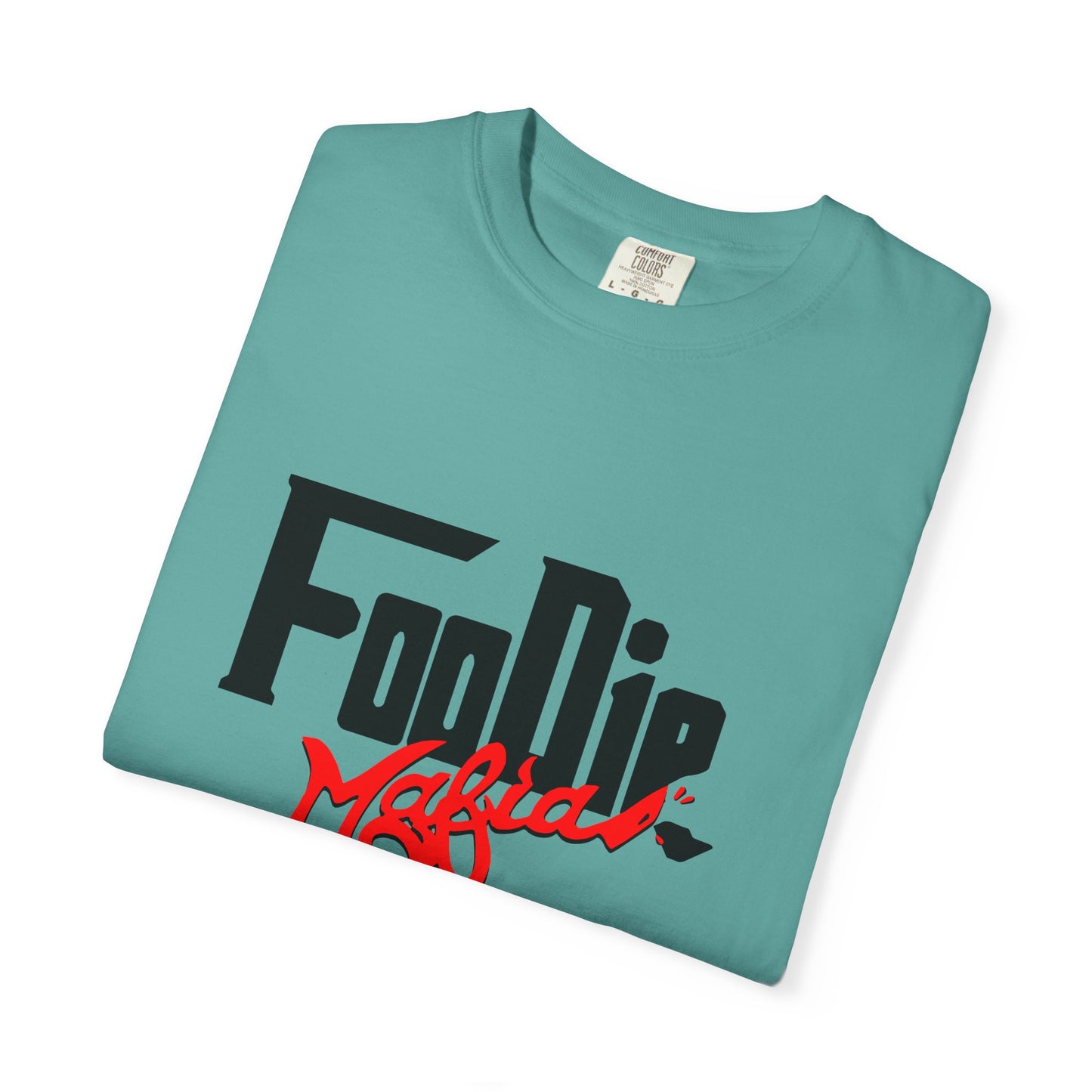 L.O.E.F Foodie Mafia Unisex Tee Shirt (Flat Red)