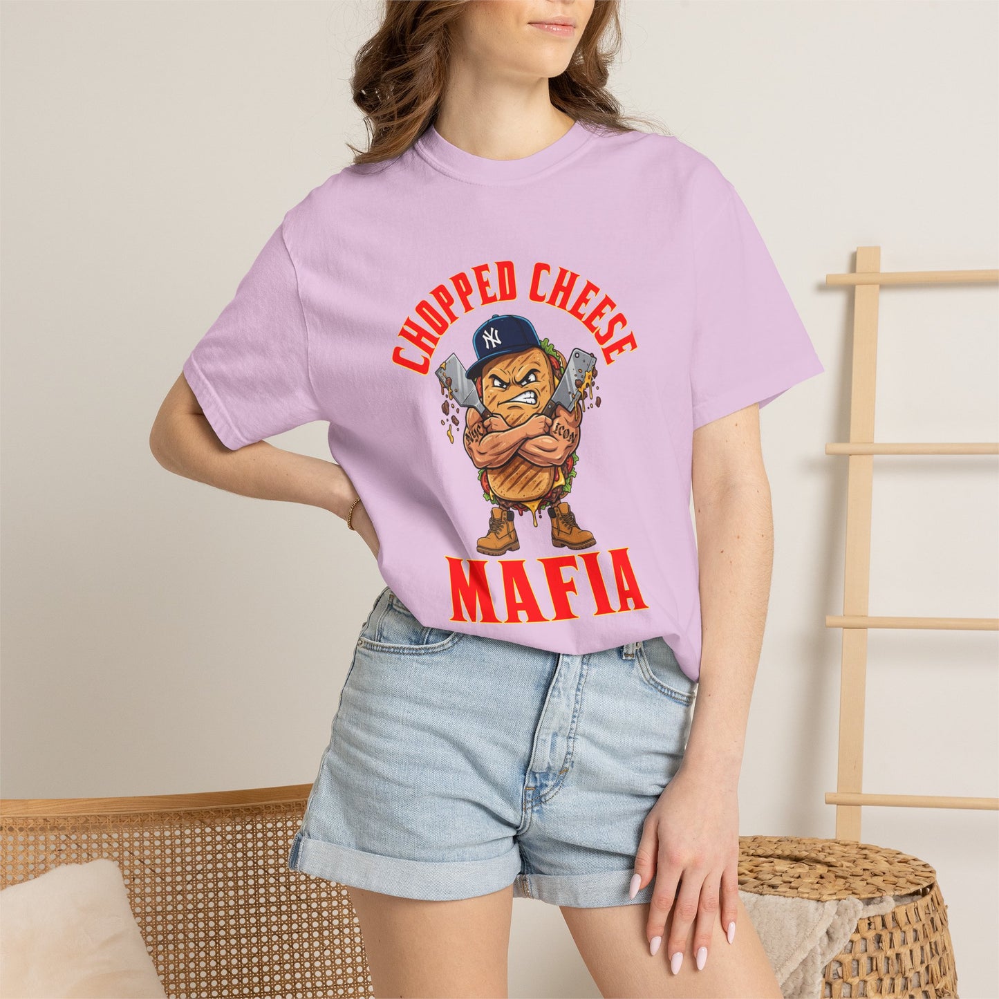 L.O.E.F Mafia Chopped Cheese Unisex Tee Shirt